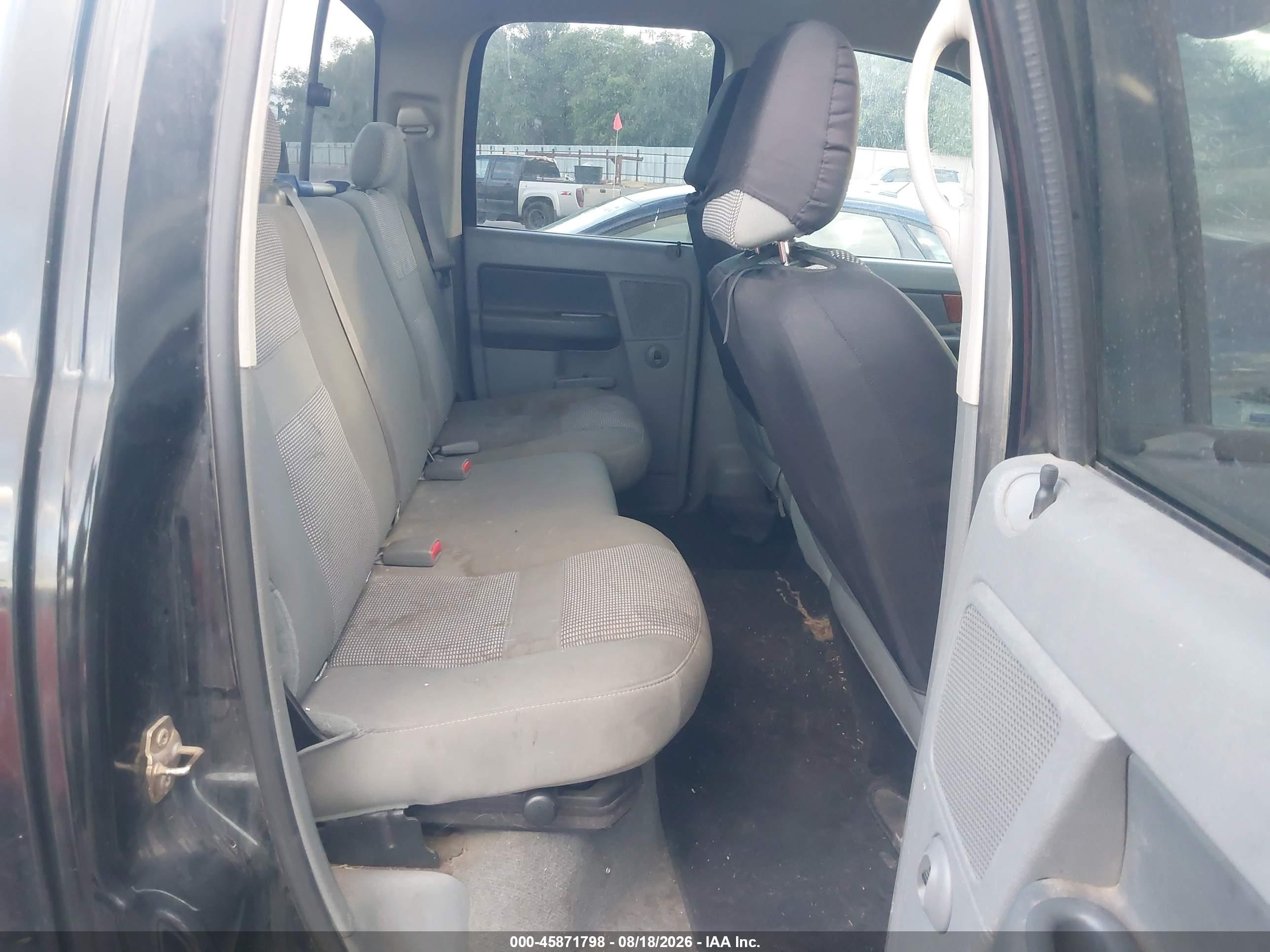 2006 Dodge Ram 1500 Slt/trx4 Off Road/sport Черный vin: 1D7HU18276S661627