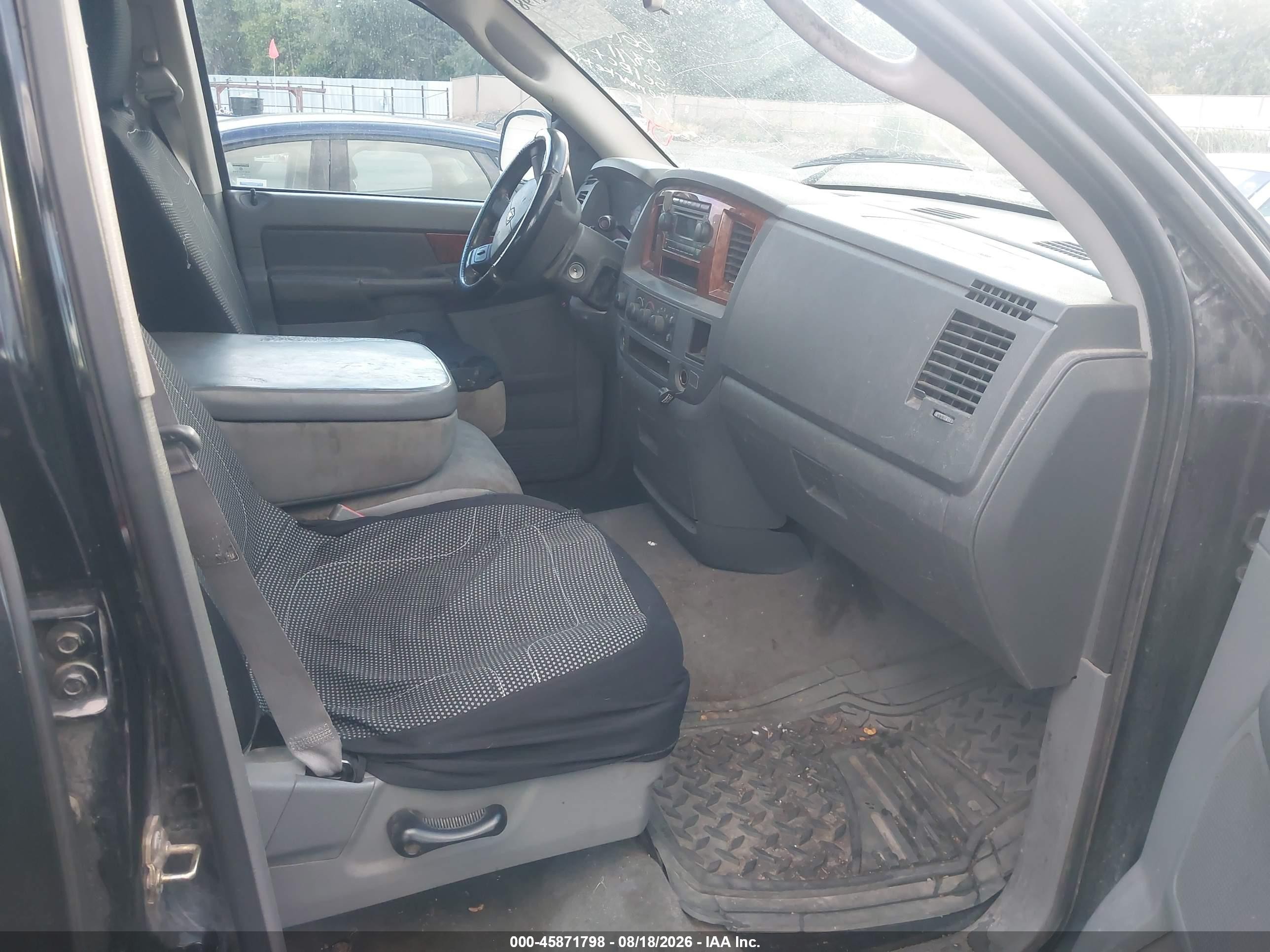 2006 Dodge Ram 1500 Slt/trx4 Off Road/sport Черный vin: 1D7HU18276S661627