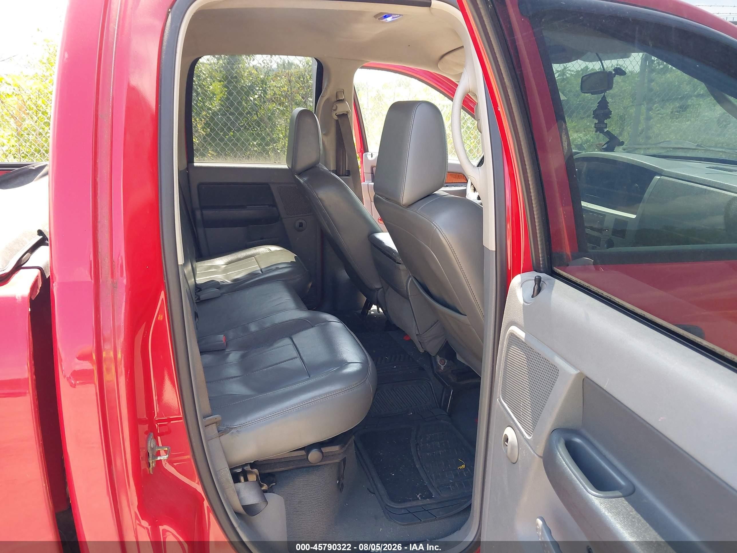 2007 Dodge Ram 1500 Laramie Красный vin: 1D7HU18277S115105