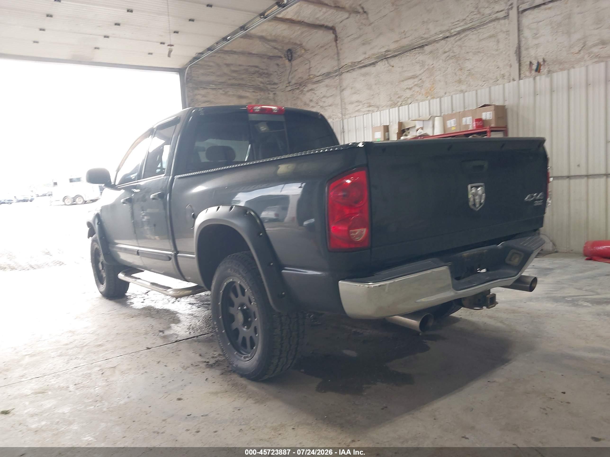 2007 Dodge Ram 1500 St/slt Black vin: 1D7HU18277S135676