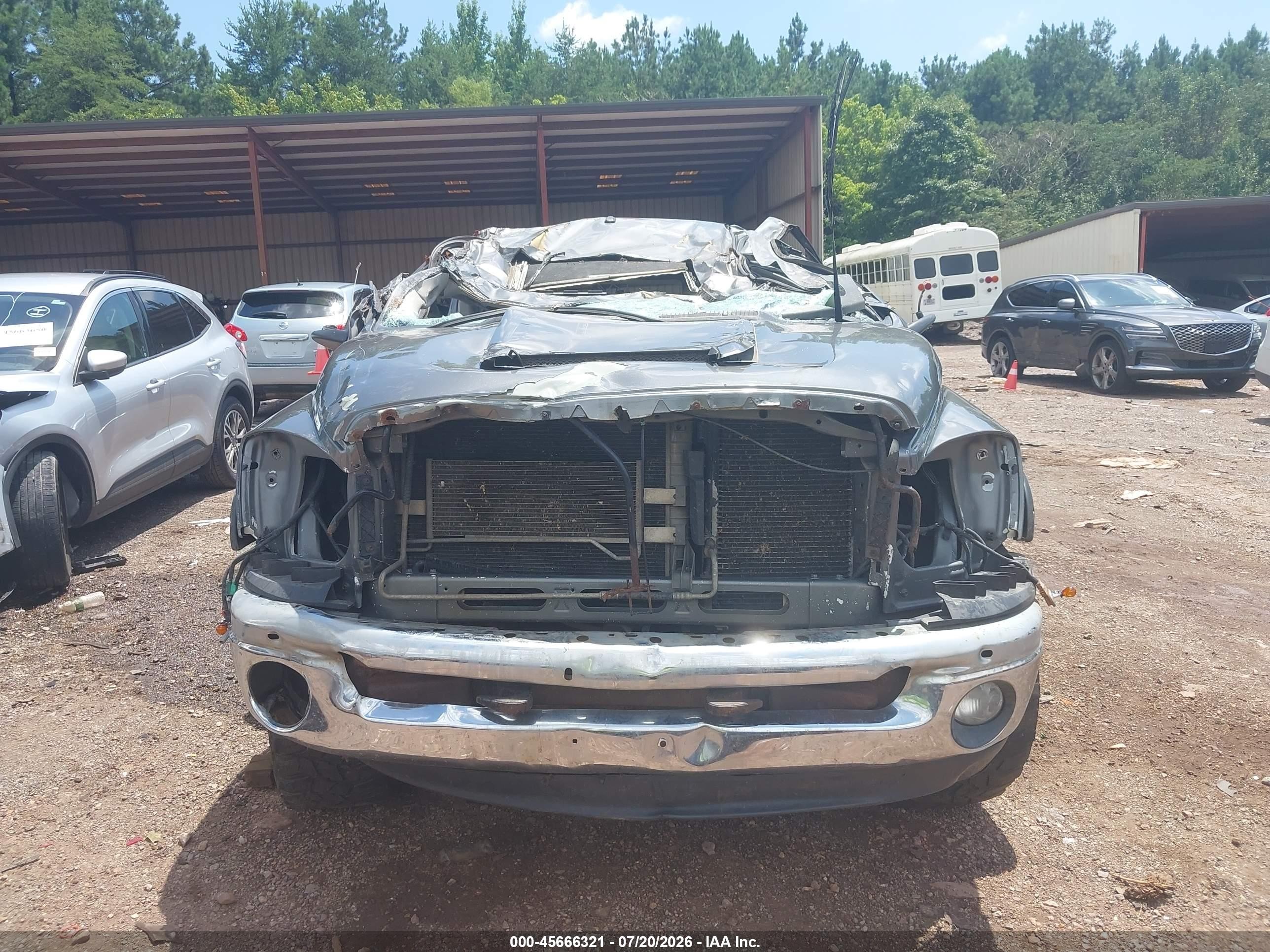 2007 Dodge Ram 1500 Laramie Gray vin: 1D7HU18277S179953