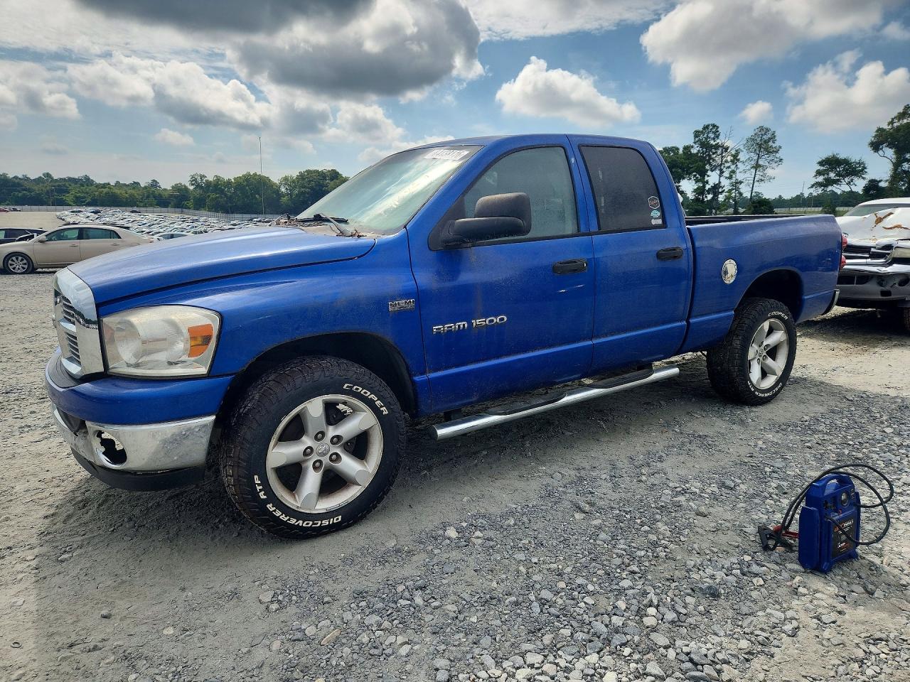 2007 Dodge Ram 1500 St Blue vin: 1D7HU18277S189799