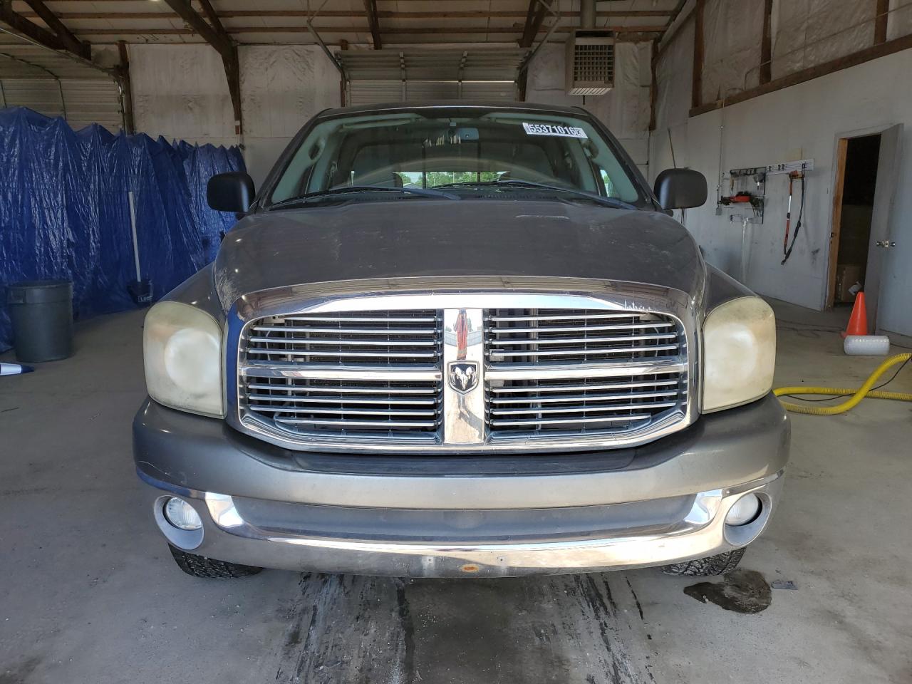 2007 Dodge Ram 1500 St Серый vin: 1D7HU18277S194582 Damage: Left Head Lamp, Faded, Repair Required
