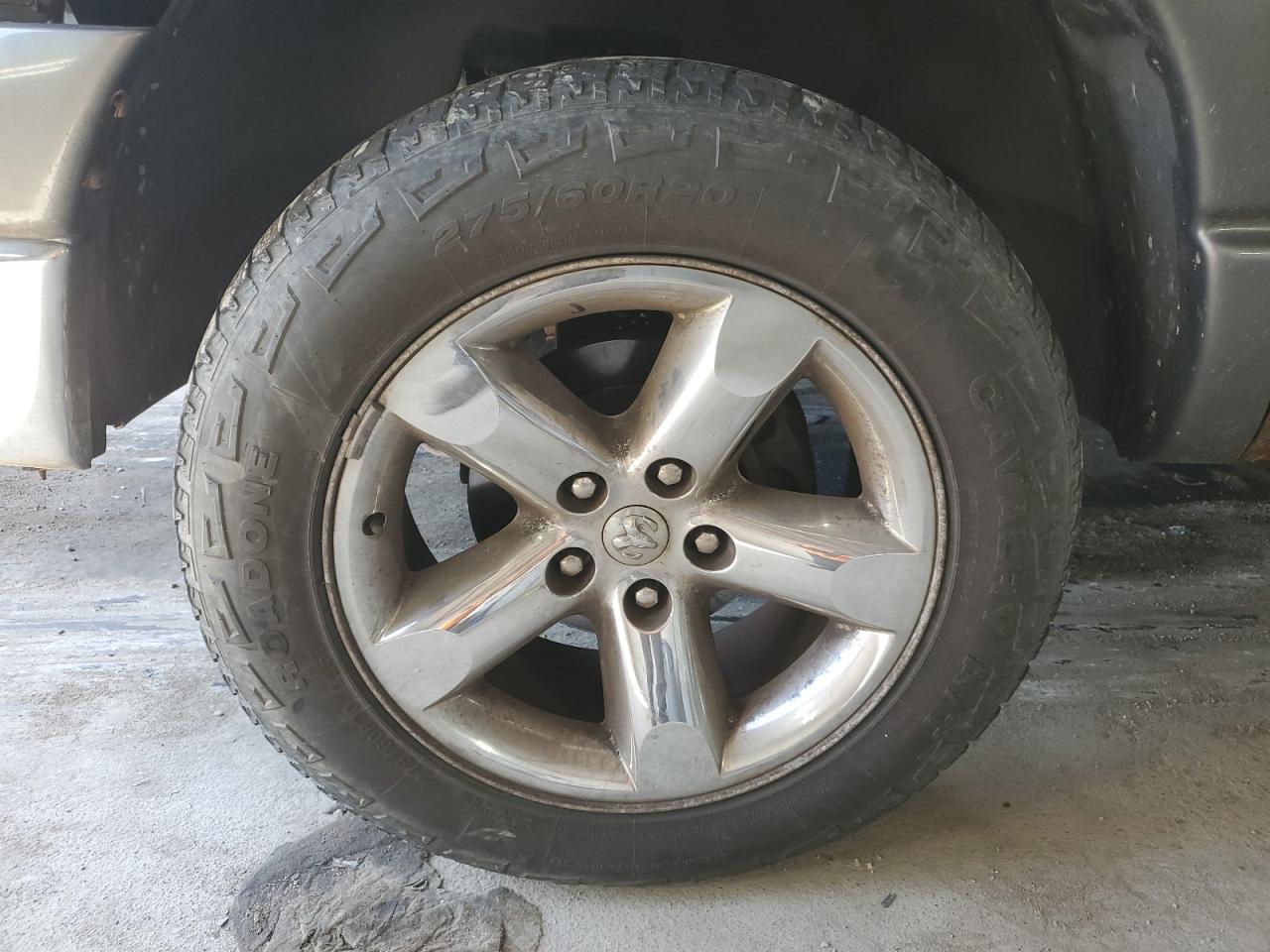 2007 Dodge Ram 1500 St Серый vin: 1D7HU18277S194582 Damage: Left Front Wheel, Corrosion, > 12 Inches
