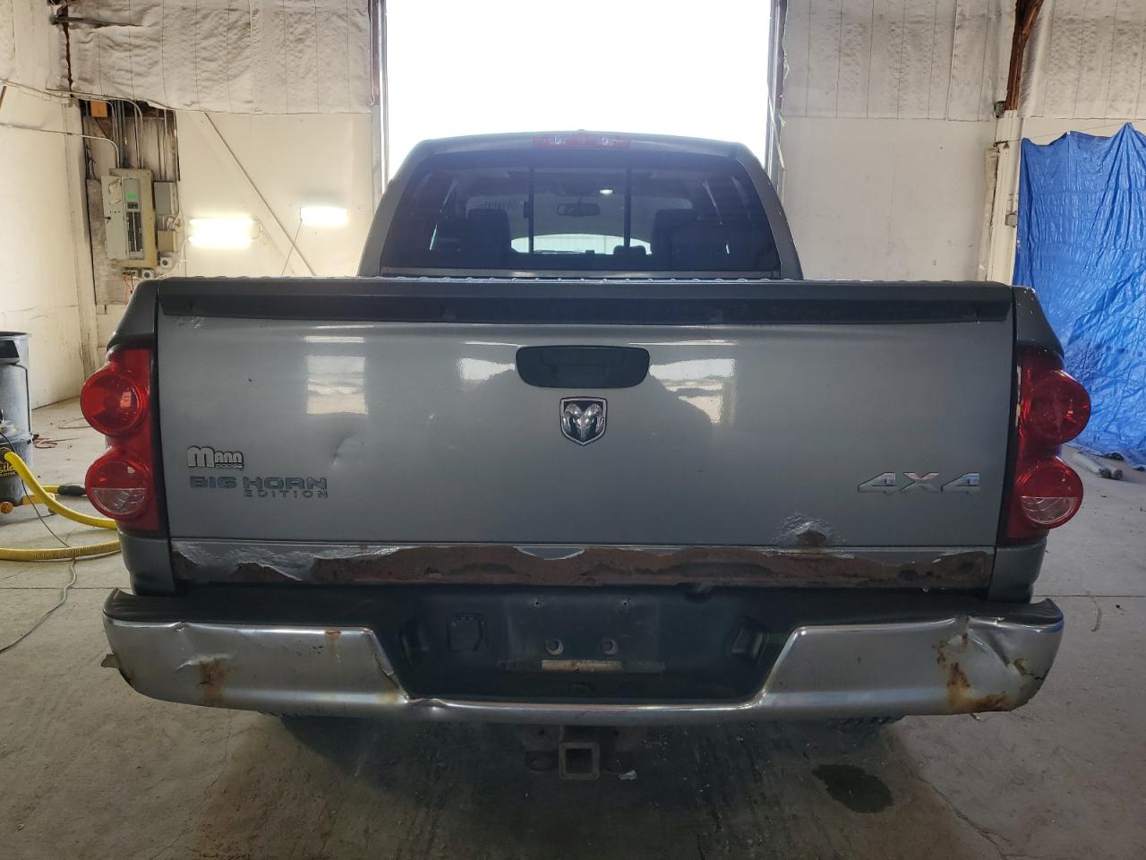 2007 Dodge Ram 1500 St Серый vin: 1D7HU18277S194582 Damage: Tailgate, Rust, > 12 Inches