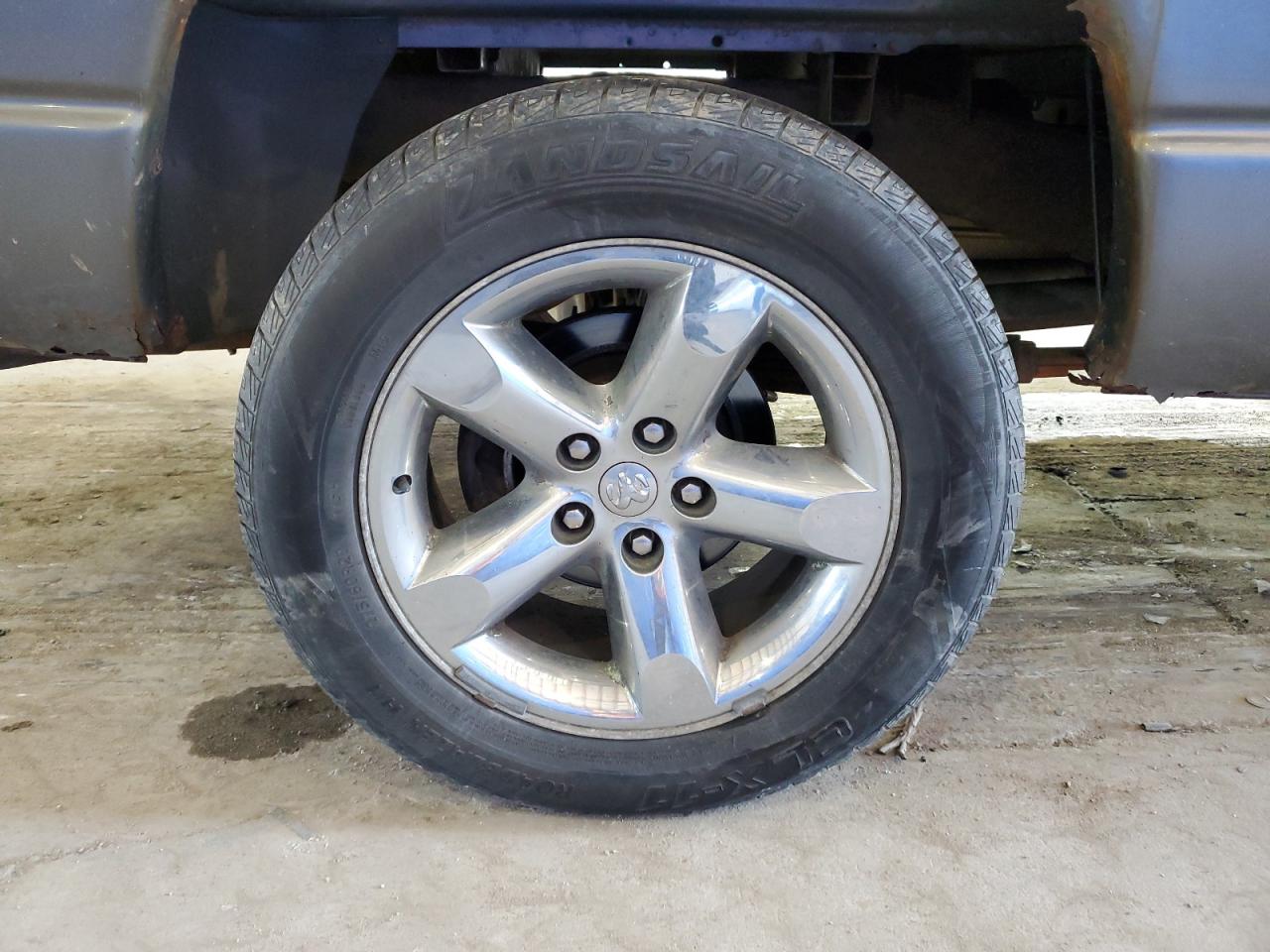 2007 Dodge Ram 1500 St Серый vin: 1D7HU18277S194582 Damage: Right Rear Wheel, Corrosion, > 12 Inches