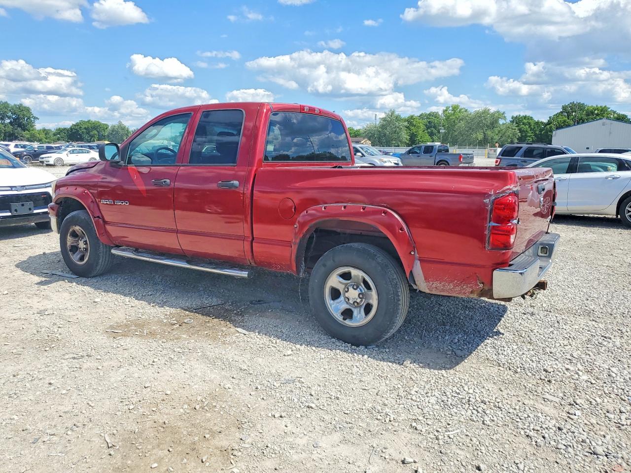 2007 Dodge Ram 1500 St Red vin: 1D7HU18277S258586