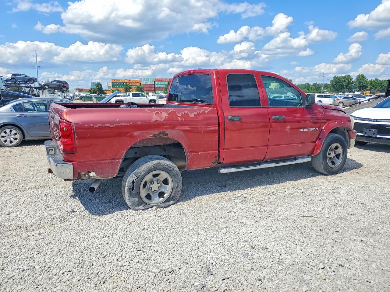 2007 Dodge Ram 1500 St Red vin: 1D7HU18277S258586