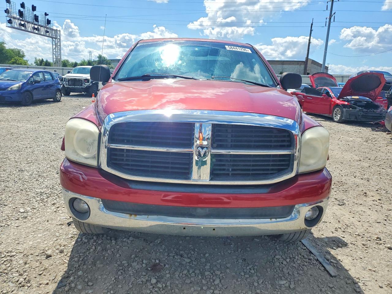 2007 Dodge Ram 1500 St Red vin: 1D7HU18277S258586