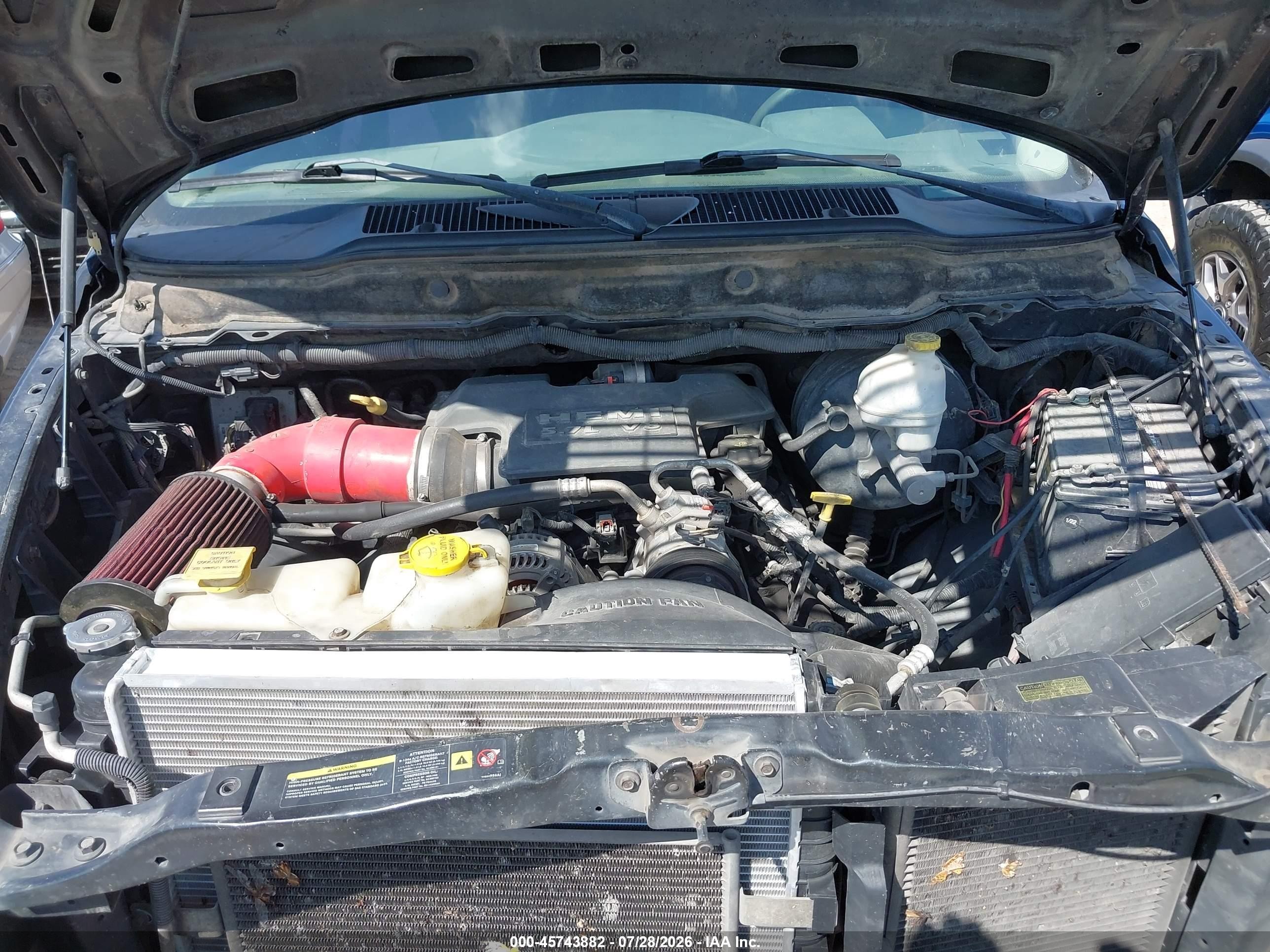 2007 Dodge Ram 1500 St/slt Черный vin: 1D7HU18277S274559