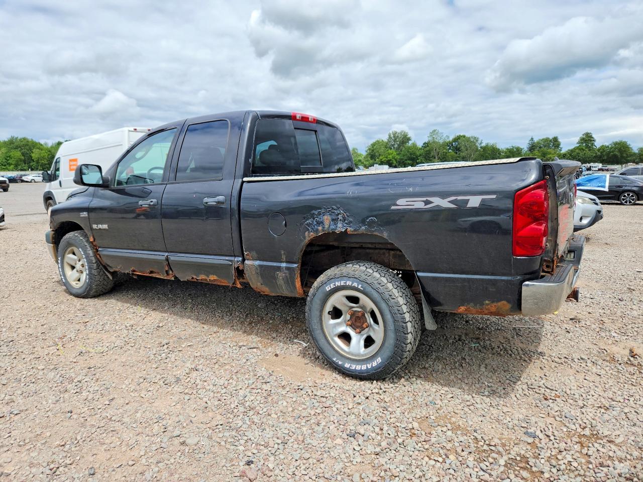 2008 Dodge Ram 1500 St Gray vin: 1D7HU18278J184982