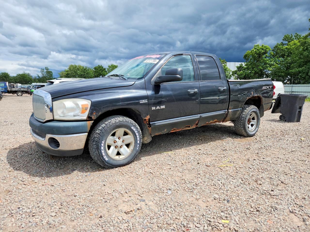 2008 Dodge Ram 1500 St Gray vin: 1D7HU18278J184982