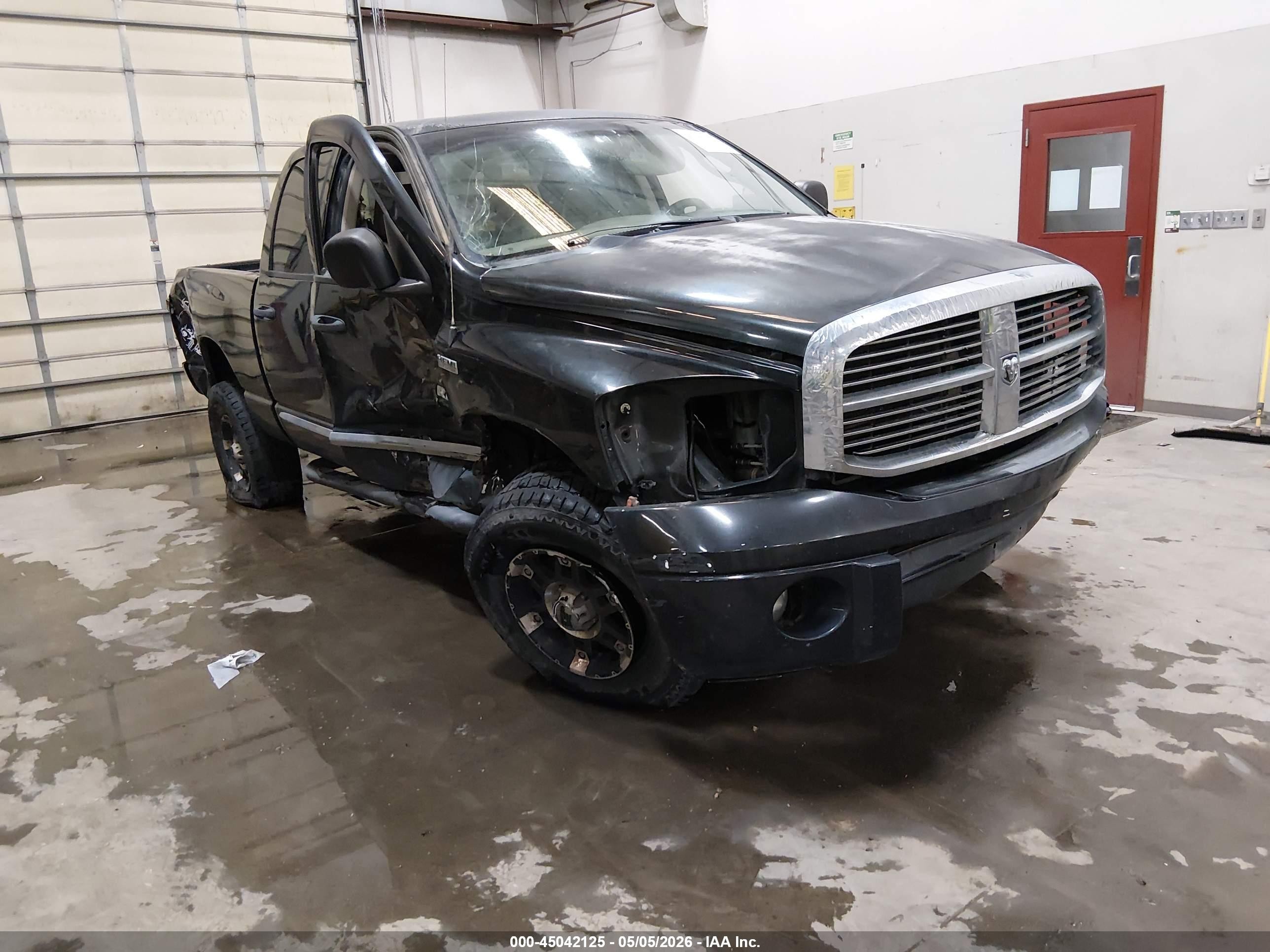 2008 Dodge Ram 1500 Laramie Gray vin: 1D7HU18278S612592