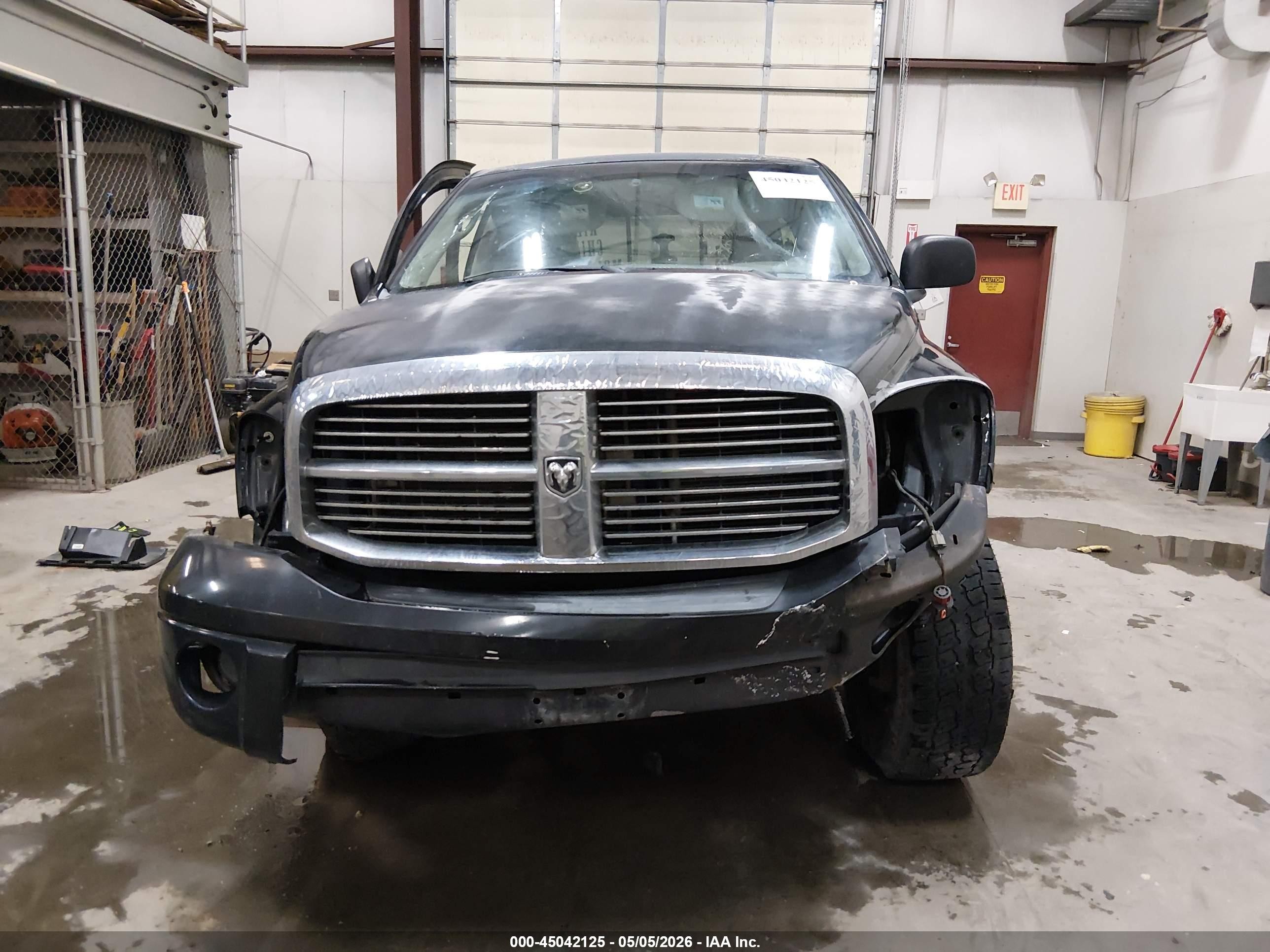 2008 Dodge Ram 1500 Laramie Gray vin: 1D7HU18278S612592
