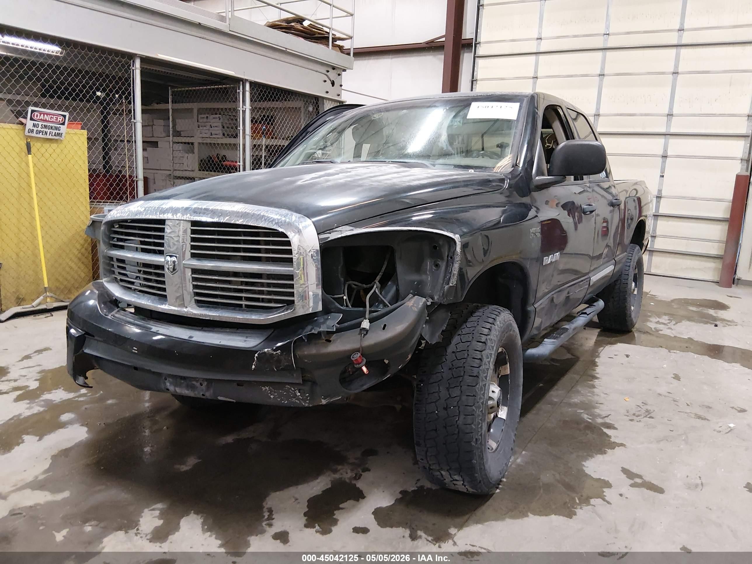 2008 Dodge Ram 1500 Laramie Gray vin: 1D7HU18278S612592