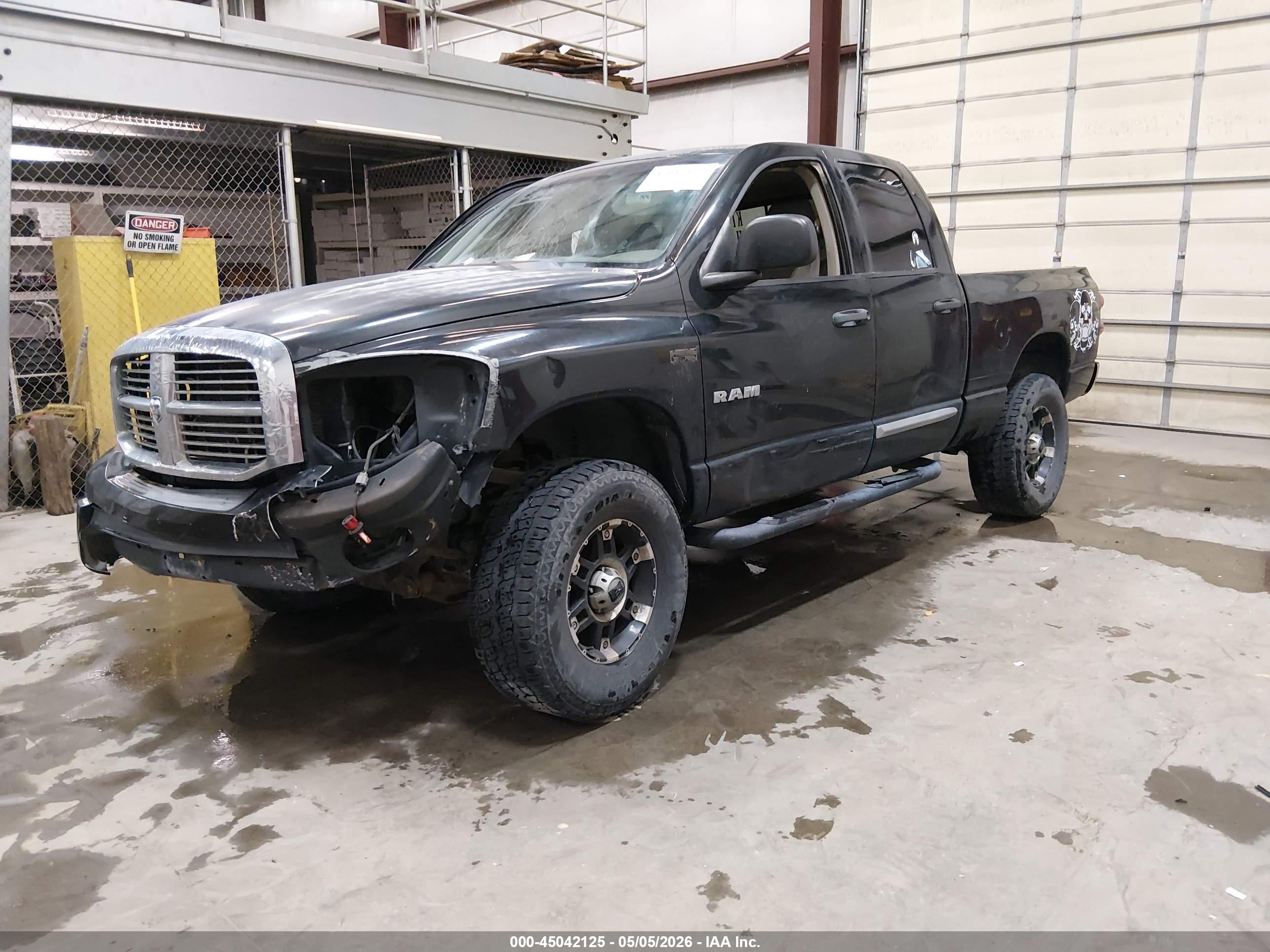 2008 Dodge Ram 1500 Laramie Gray vin: 1D7HU18278S612592