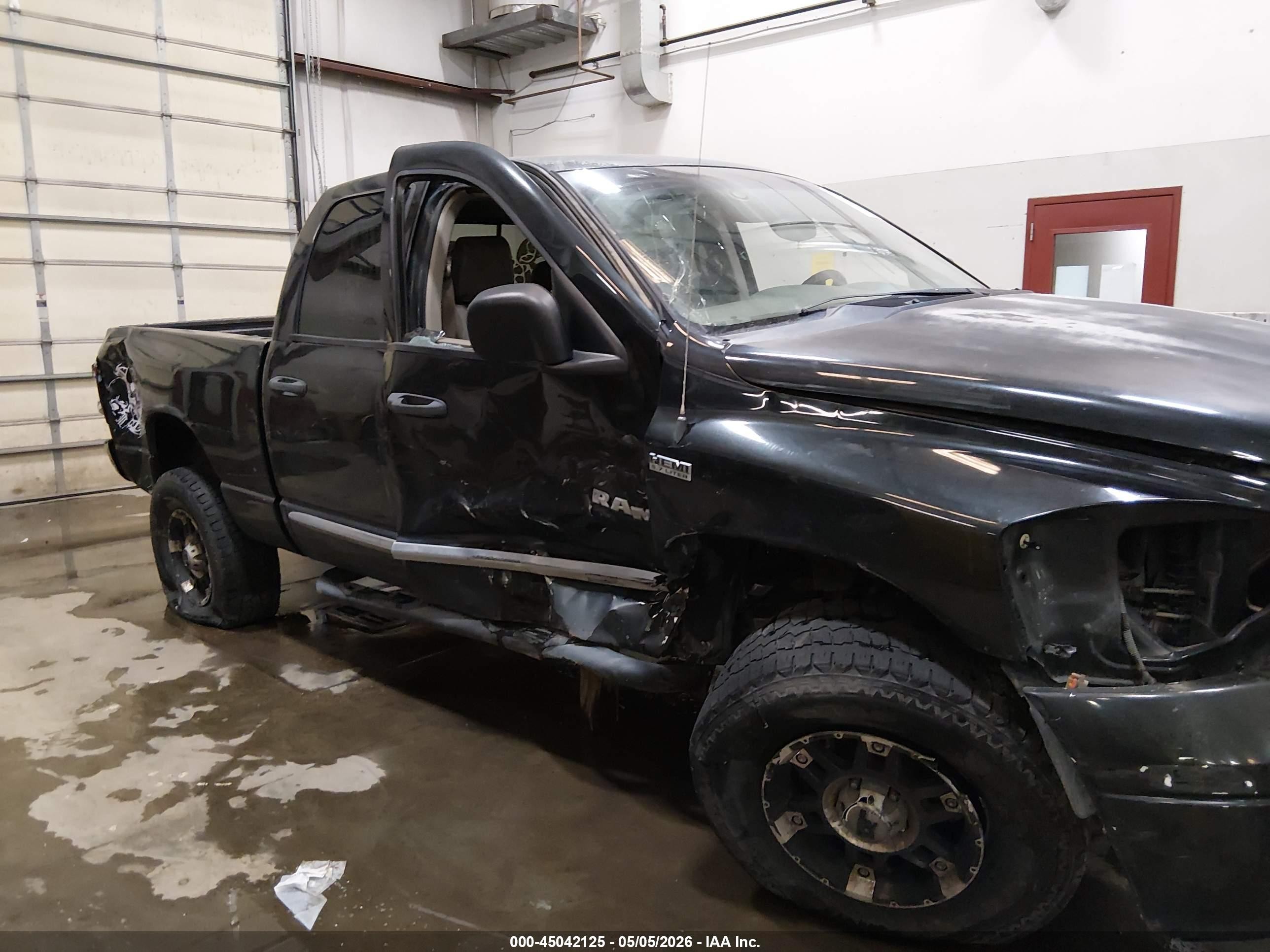 2008 Dodge Ram 1500 Laramie Gray vin: 1D7HU18278S612592