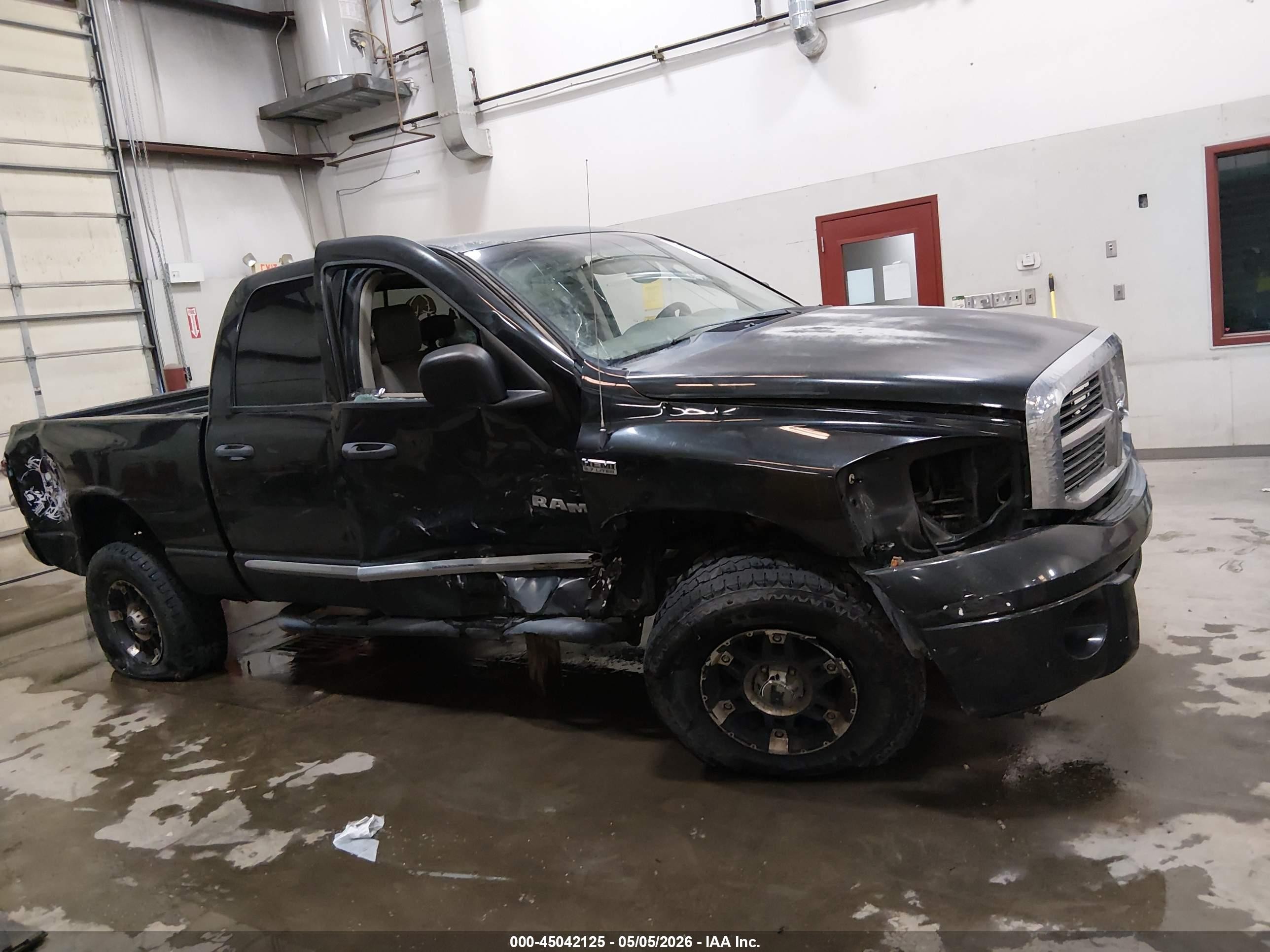 2008 Dodge Ram 1500 Laramie Gray vin: 1D7HU18278S612592