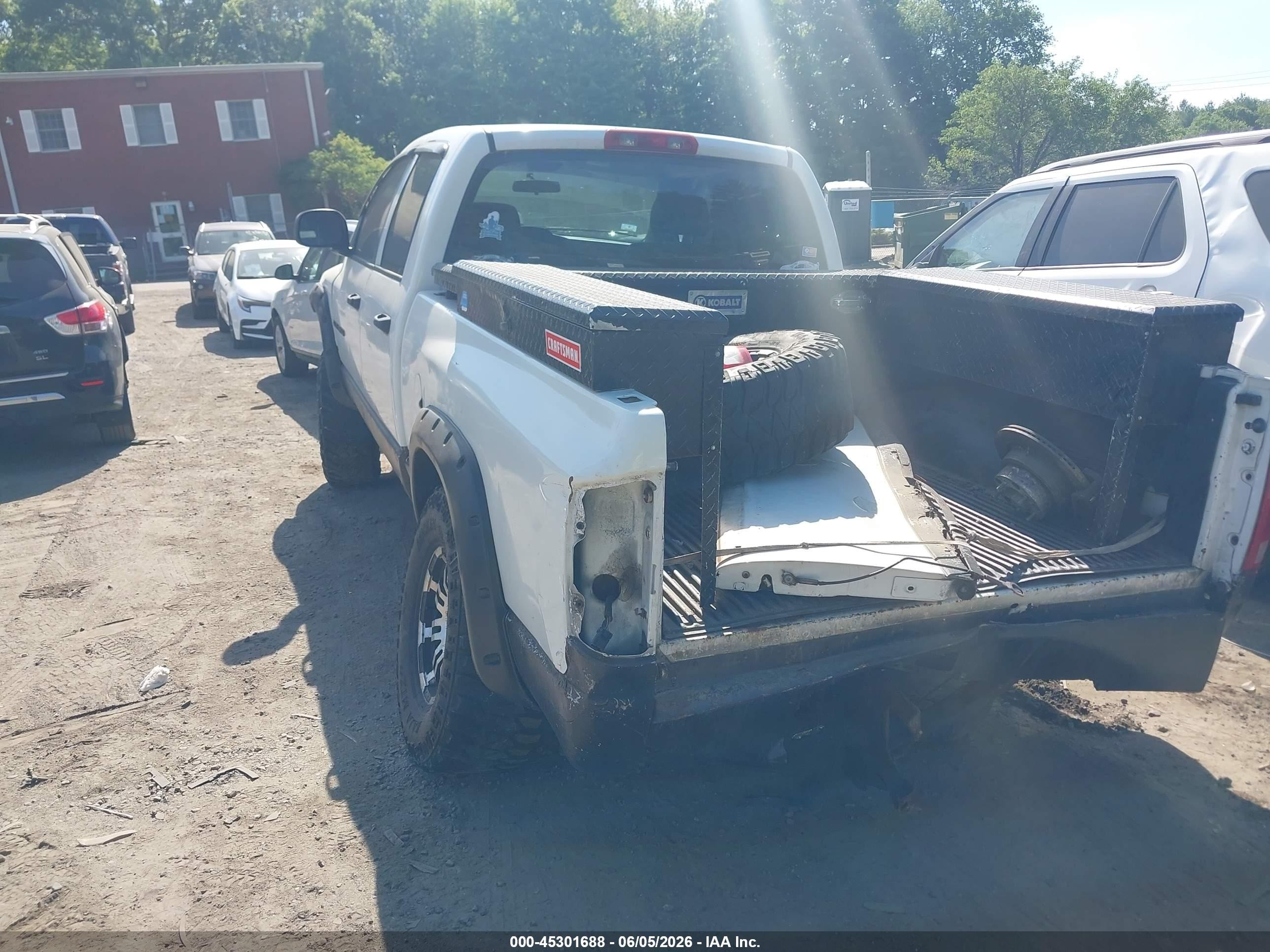 2006 Dodge Ram 1500 Slt/trx4 Off Road/sport White vin: 1D7HU18286J119068