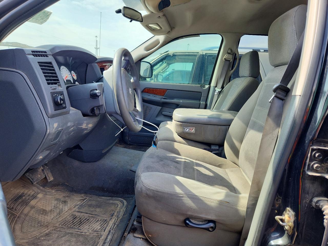 2006 Dodge Ram 1500 St Black vin: 1D7HU18286J120690