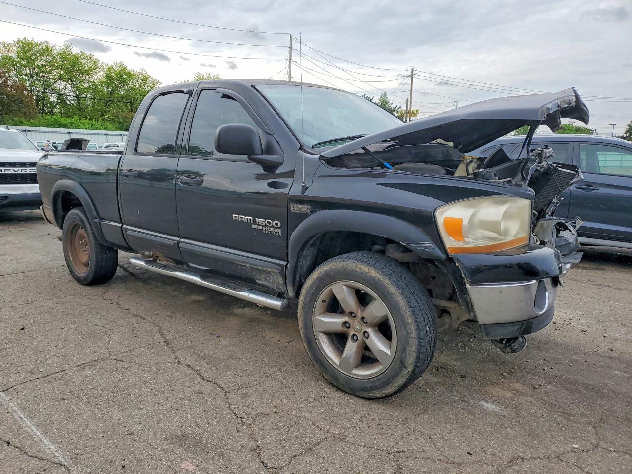 2006 Dodge Ram 1500 St Black vin: 1D7HU18286J120690