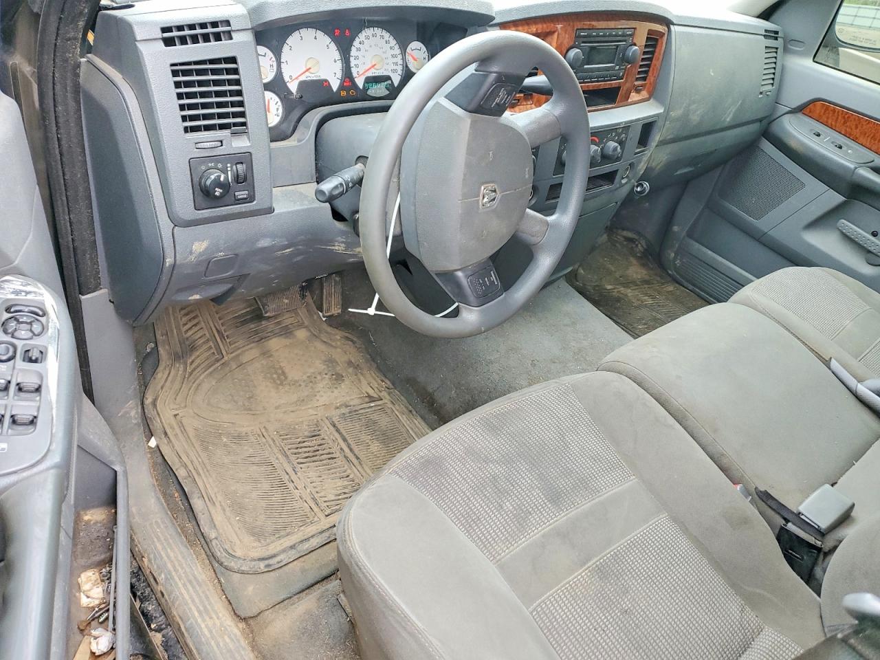 2006 Dodge Ram 1500 St Black vin: 1D7HU18286J120690
