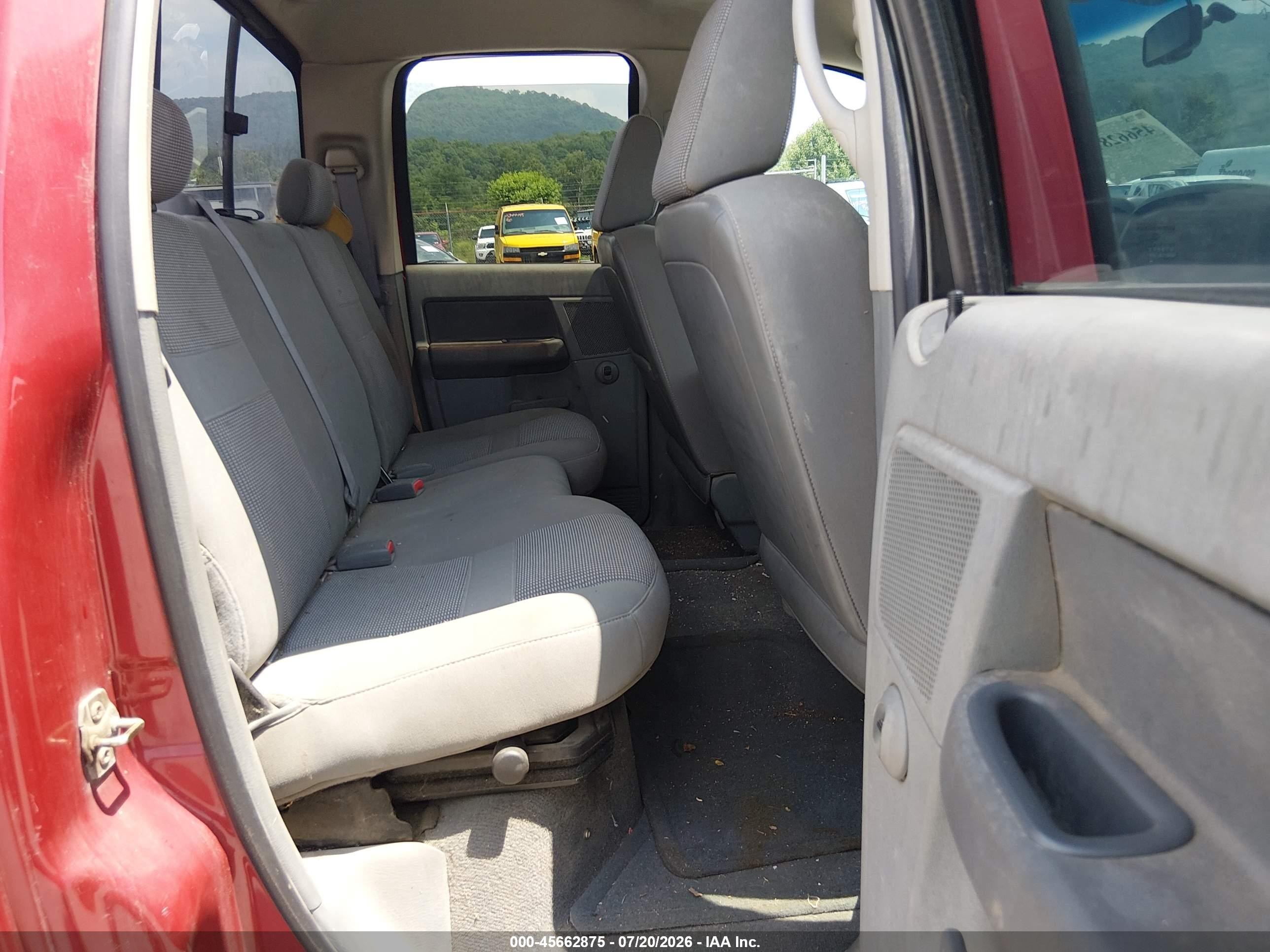2006 Dodge Ram 1500 Slt Red vin: 1D7HU18286J129213