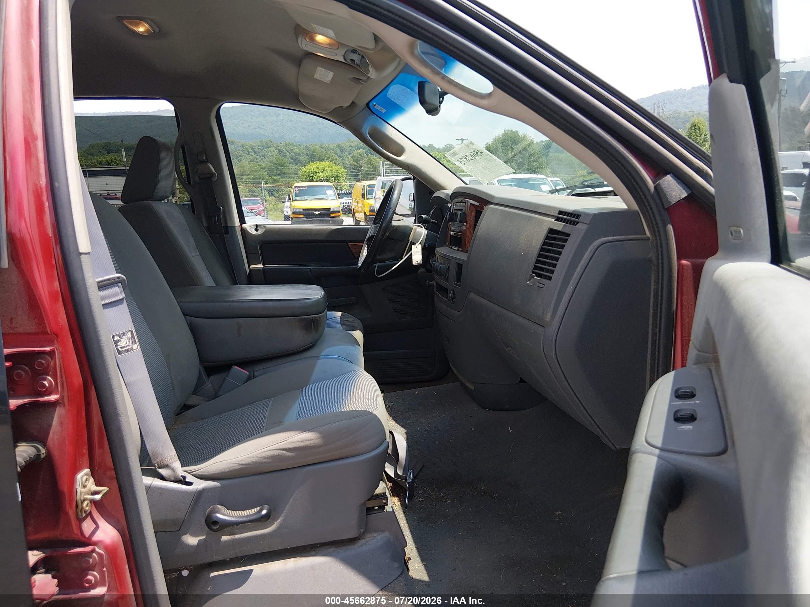 2006 Dodge Ram 1500 Slt Red vin: 1D7HU18286J129213