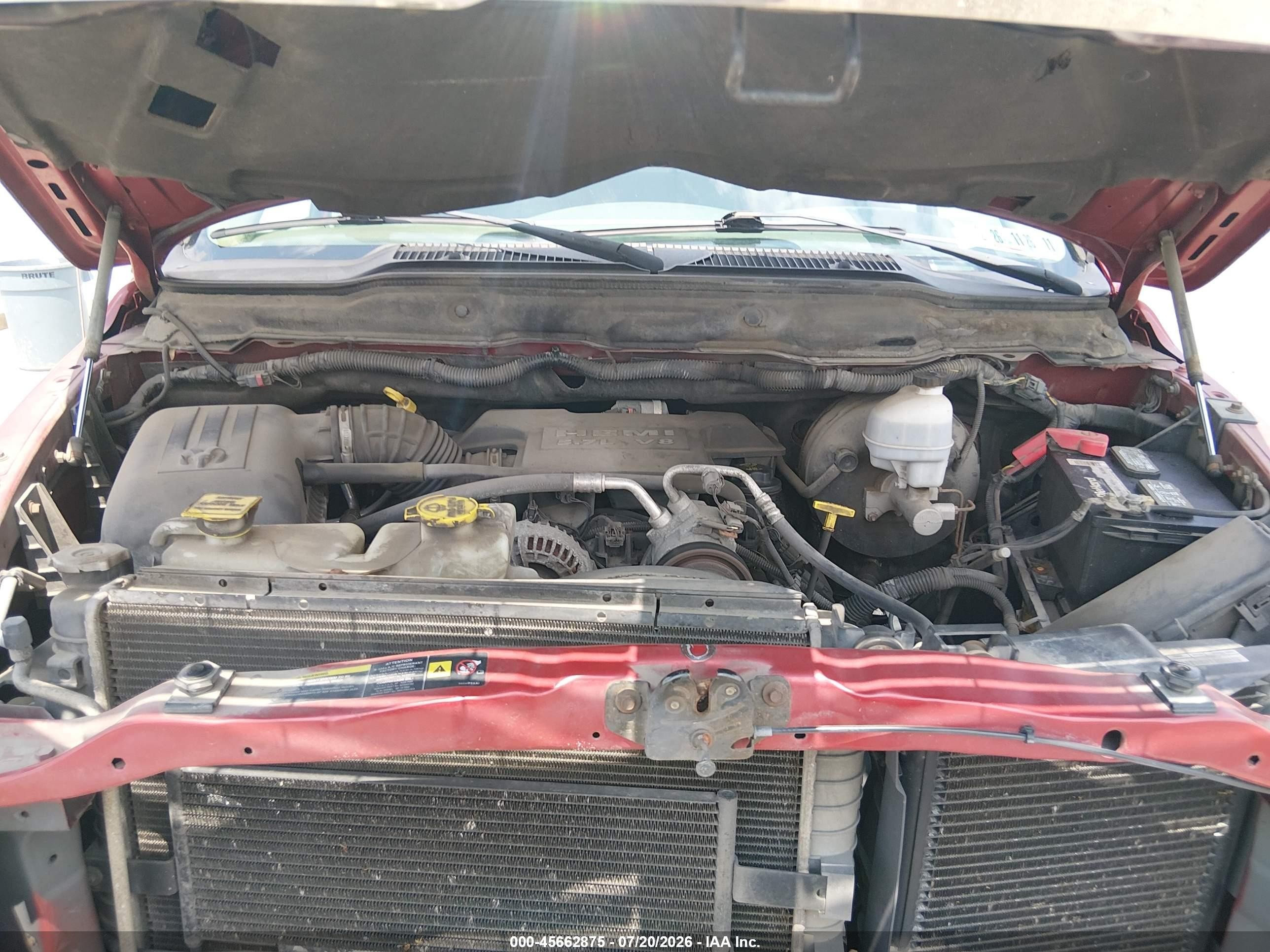 2006 Dodge Ram 1500 Slt Red vin: 1D7HU18286J129213
