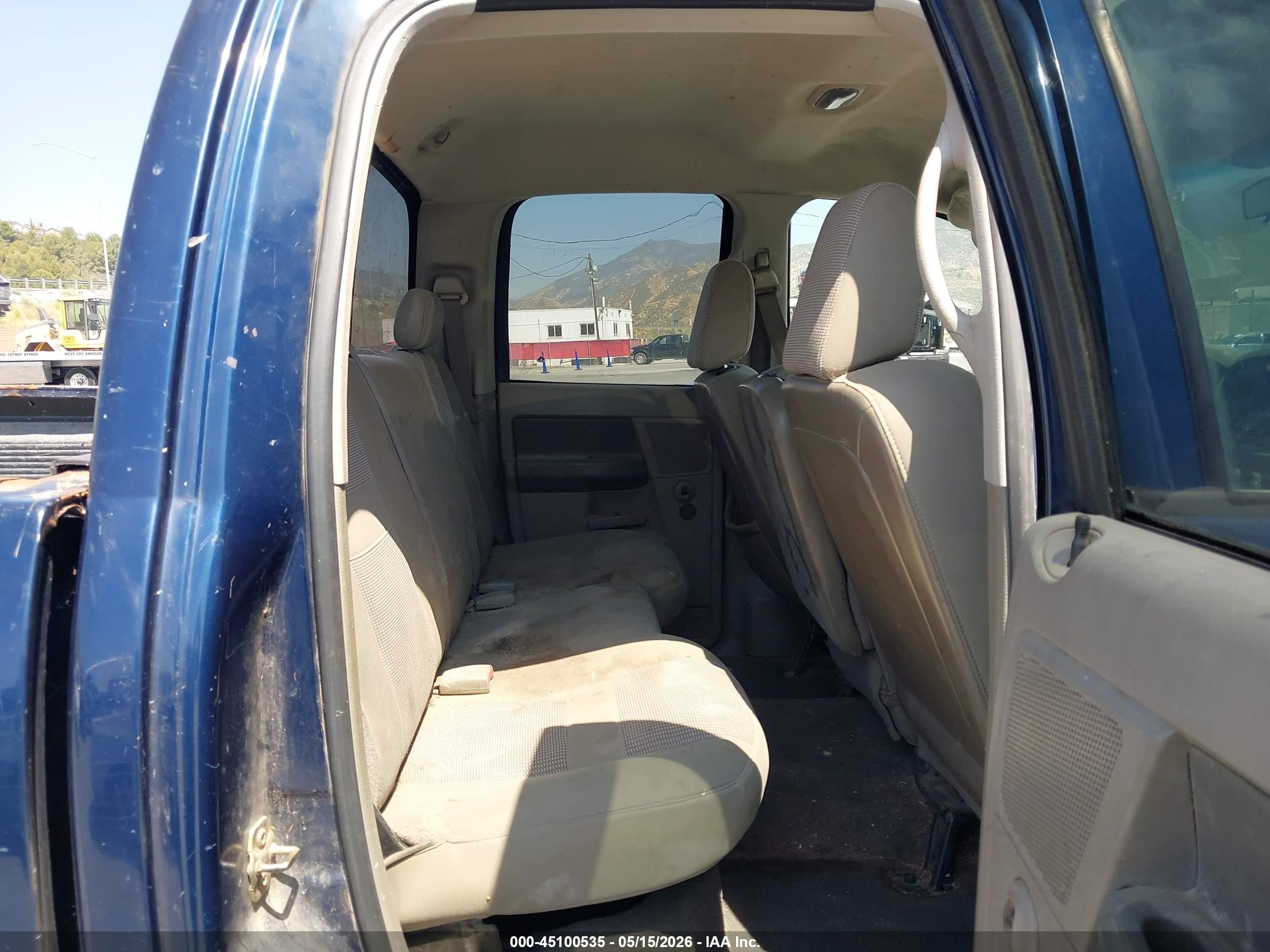 2006 Dodge Ram 1500 Slt/trx4 Off Road/sport Синий vin: 1D7HU18286S512773