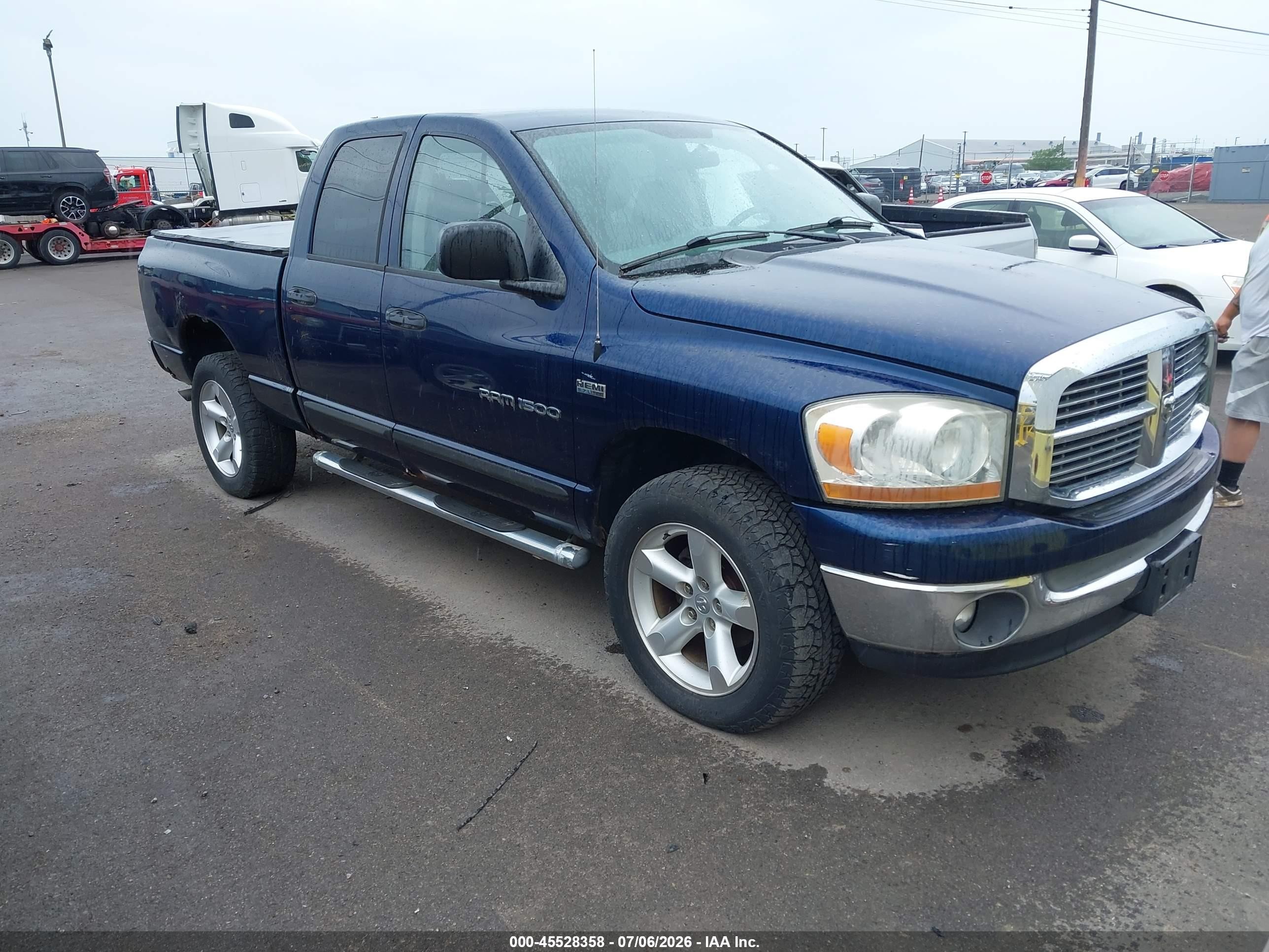 2006 Dodge Ram 1500 St/slt Blue vin: 1D7HU18286S562797