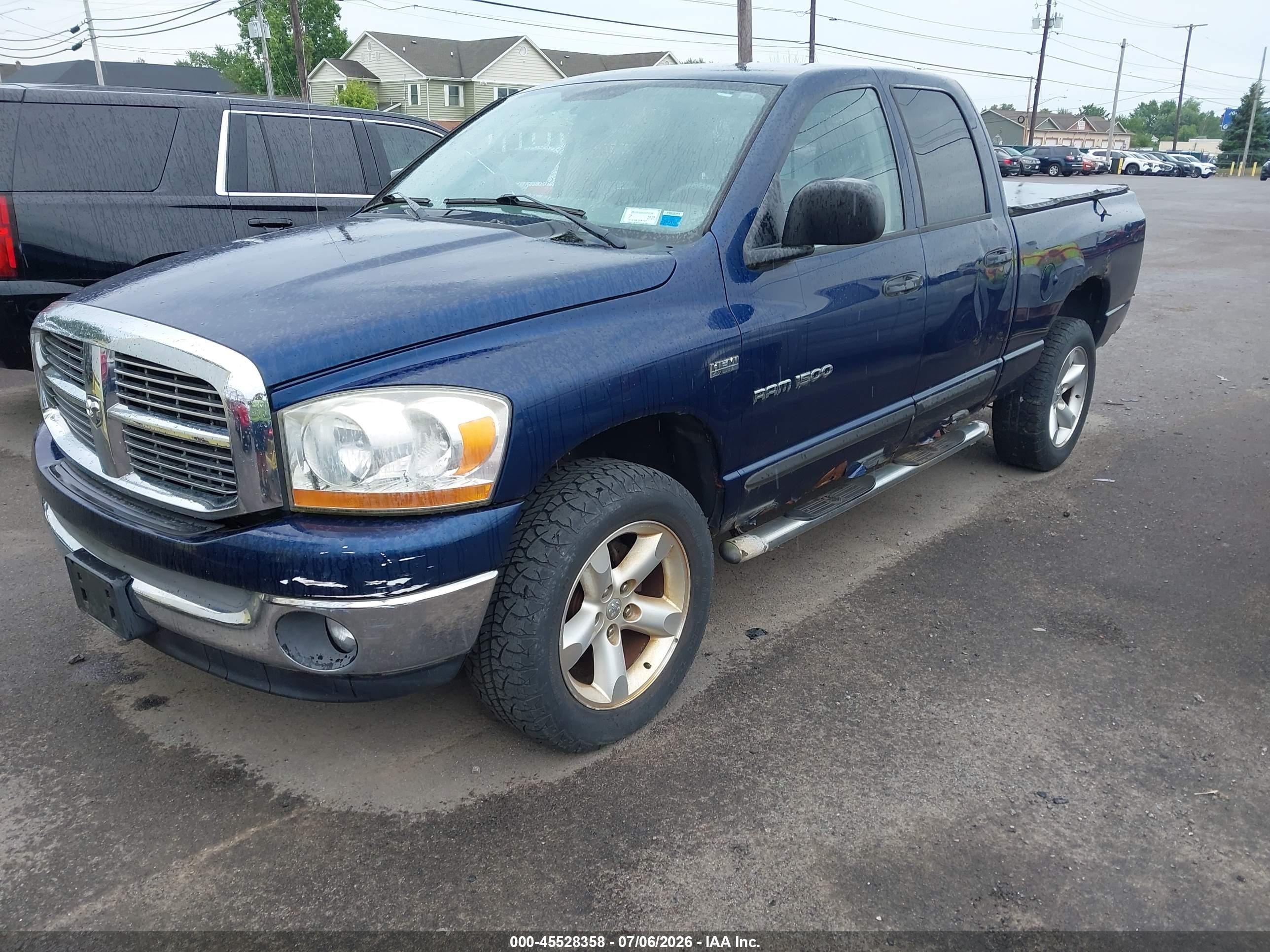 2006 Dodge Ram 1500 St/slt Blue vin: 1D7HU18286S562797