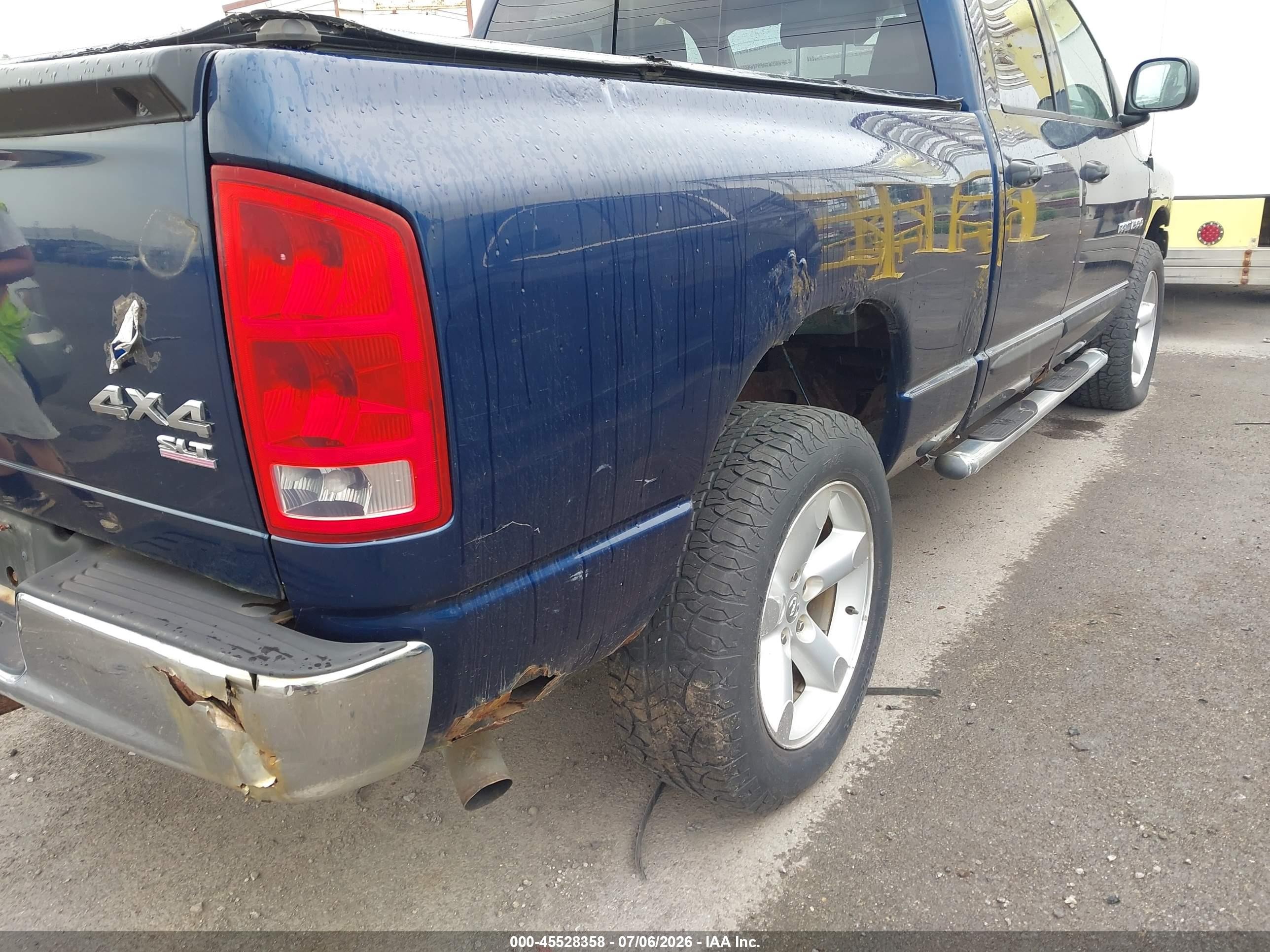 2006 Dodge Ram 1500 St/slt Blue vin: 1D7HU18286S562797