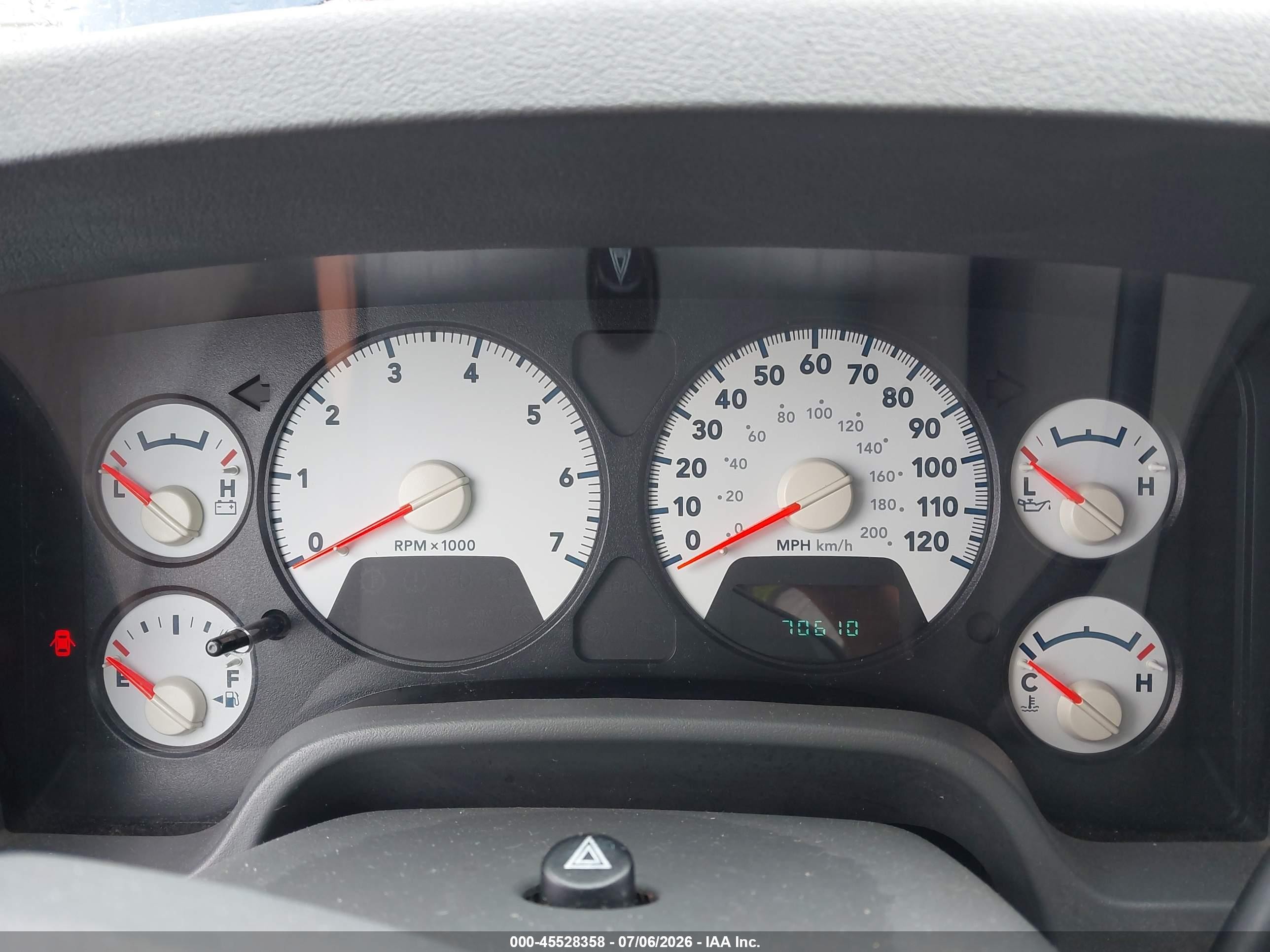 2006 Dodge Ram 1500 St/slt Blue vin: 1D7HU18286S562797
