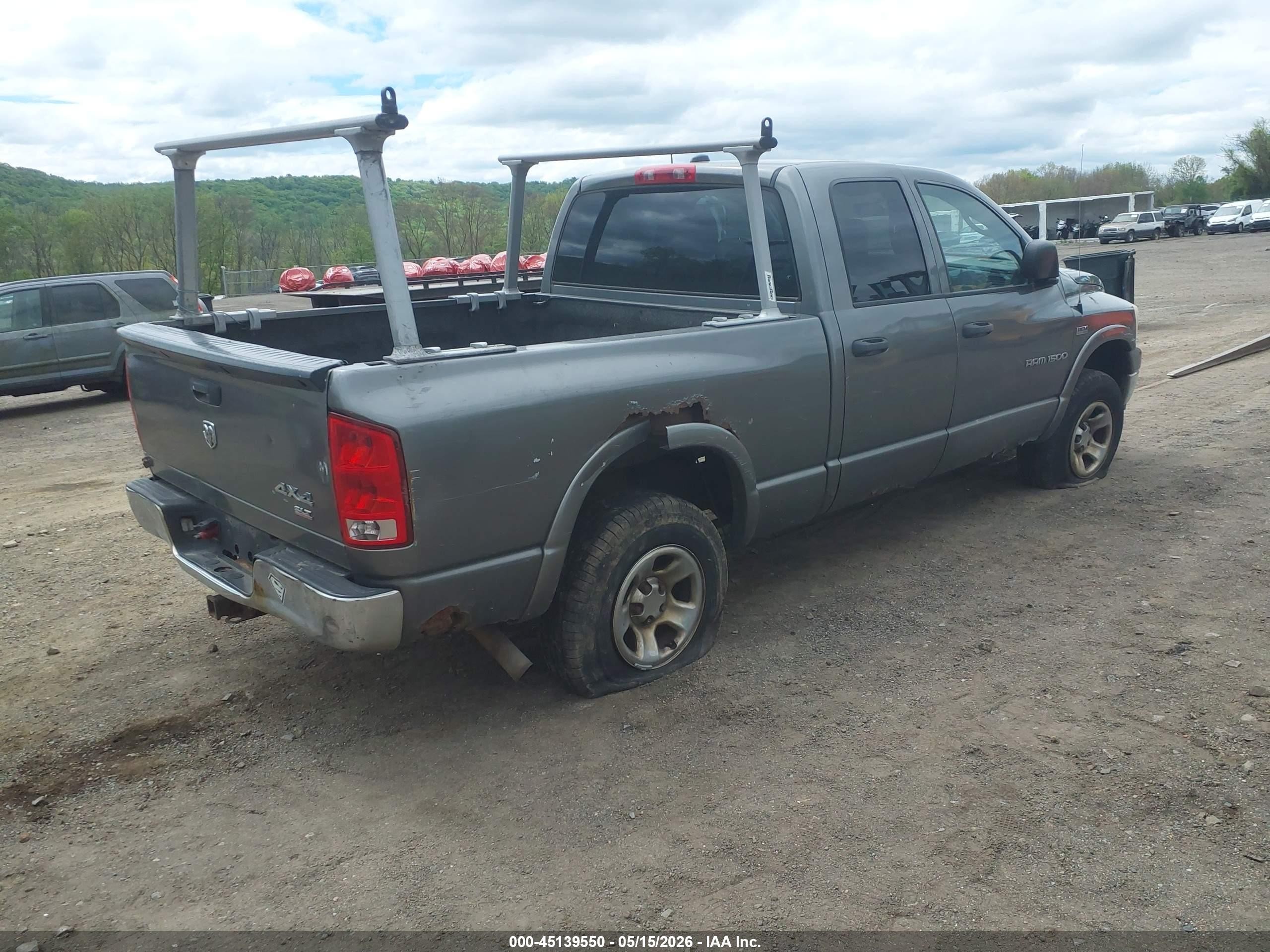 2006 Dodge Ram 1500 Slt/trx4 Off Road/sport Серый vin: 1D7HU18286S662026