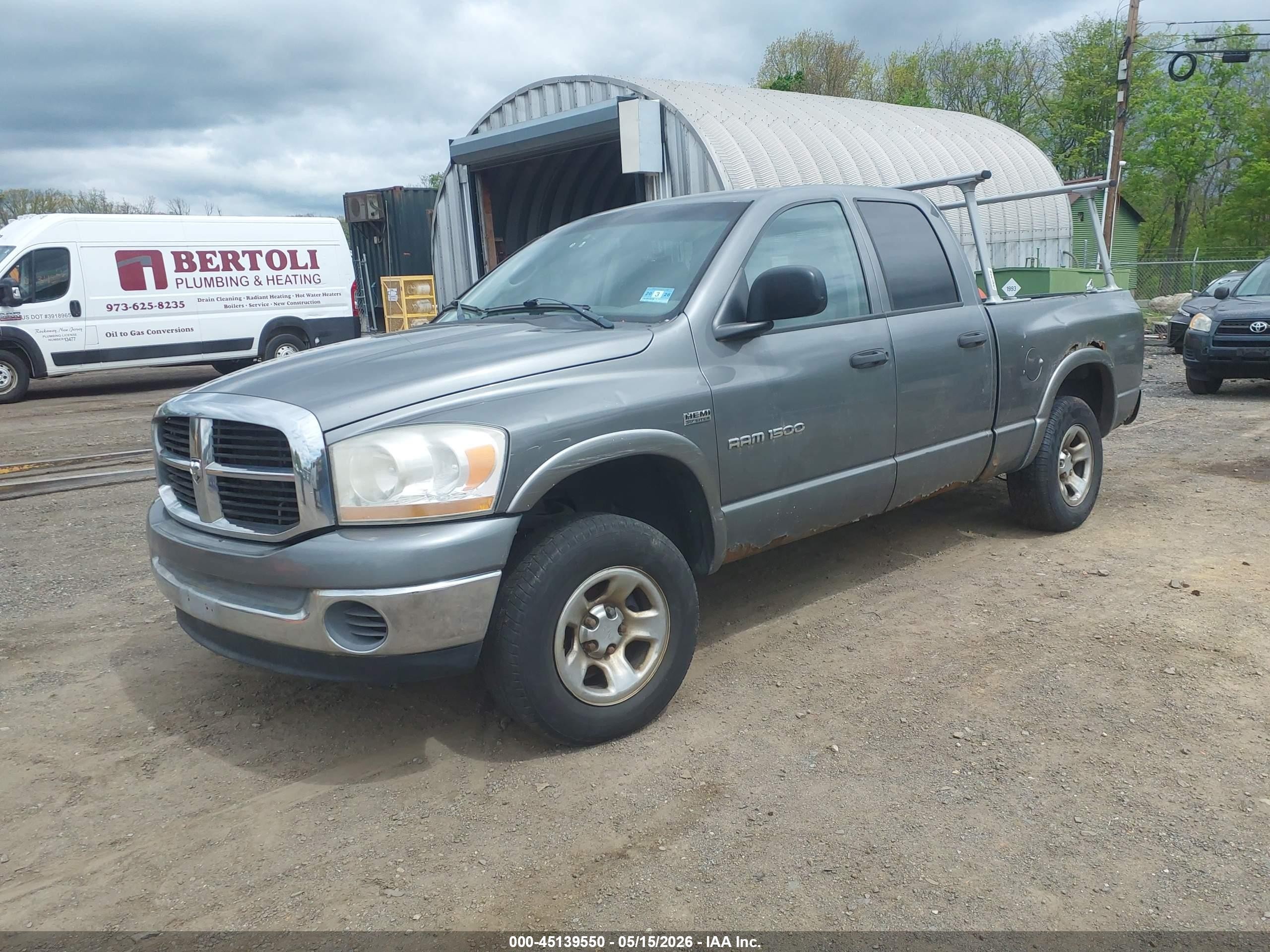 2006 Dodge Ram 1500 Slt/trx4 Off Road/sport Серый vin: 1D7HU18286S662026