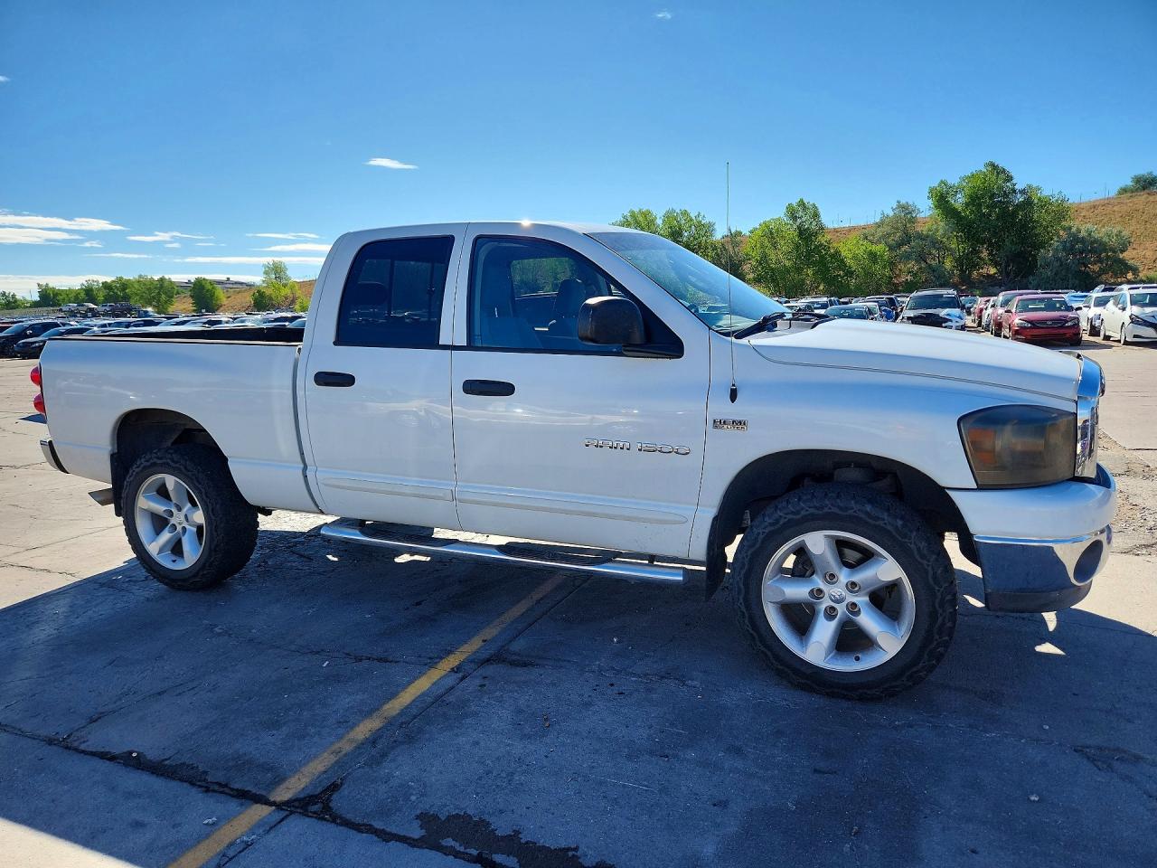 2007 Dodge Ram 1500 St Белый vin: 1D7HU18287J524378