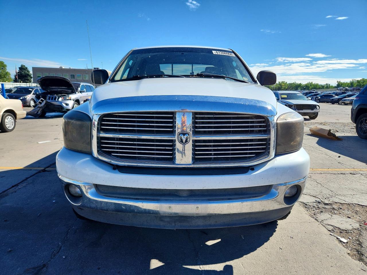 2007 Dodge Ram 1500 St Белый vin: 1D7HU18287J524378