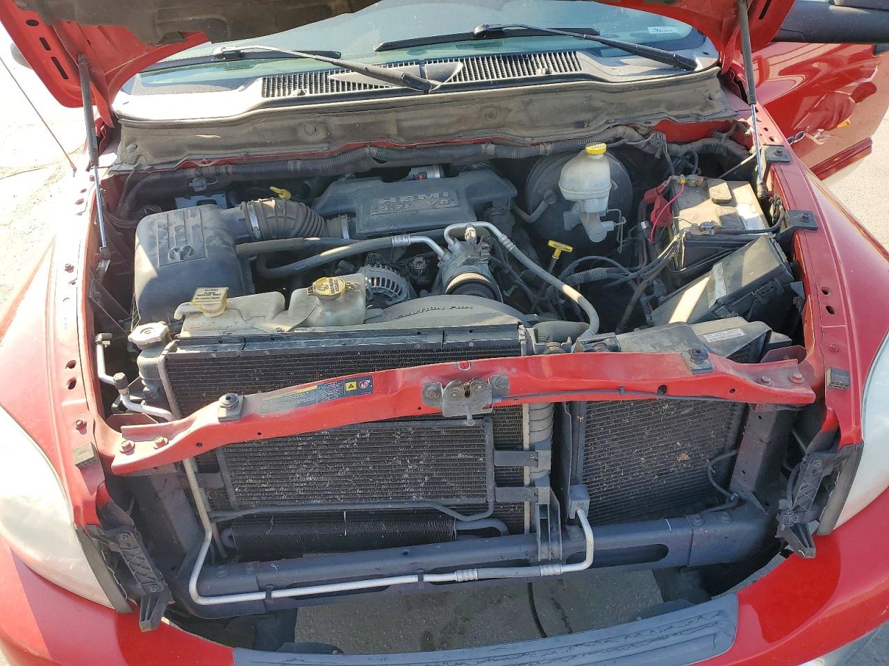 2006 Dodge Ram 1500 St Red vin: 1D7HU18296S553462