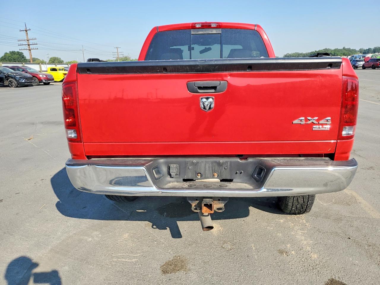 2006 Dodge Ram 1500 St Red vin: 1D7HU18296S553462