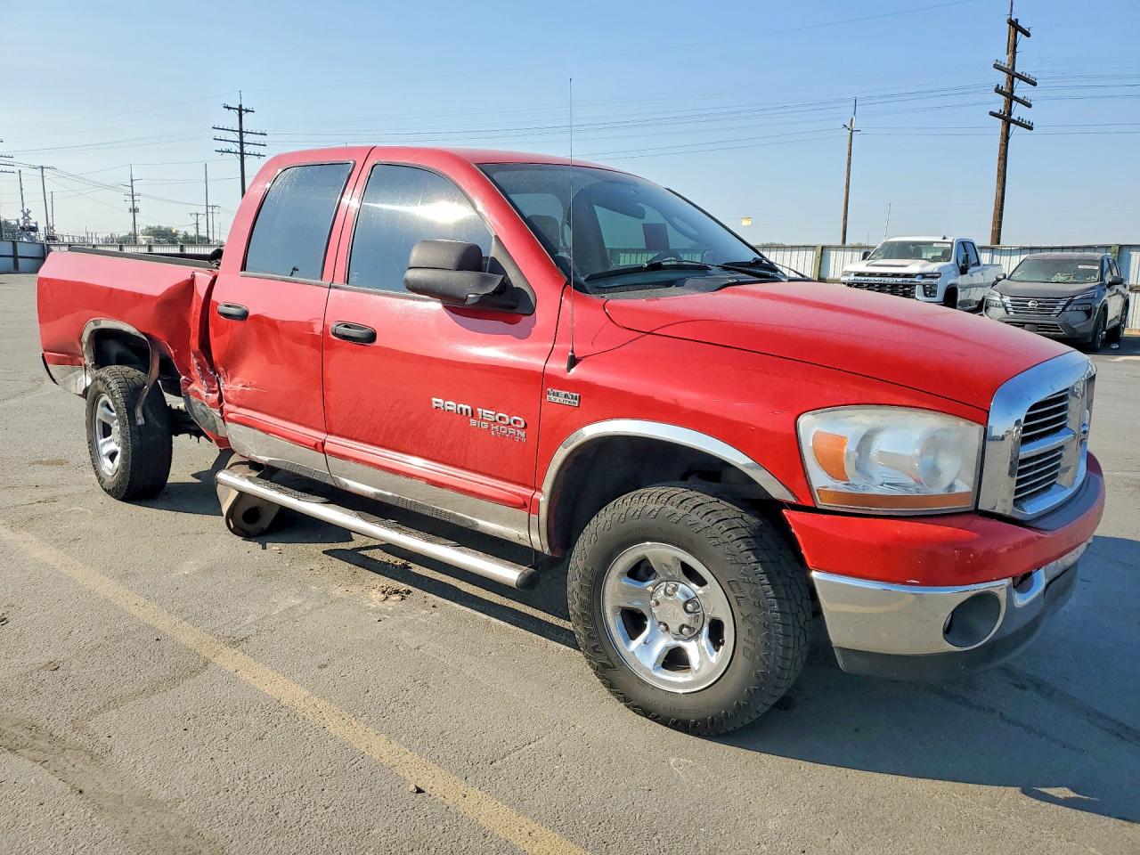 2006 Dodge Ram 1500 St Red vin: 1D7HU18296S553462