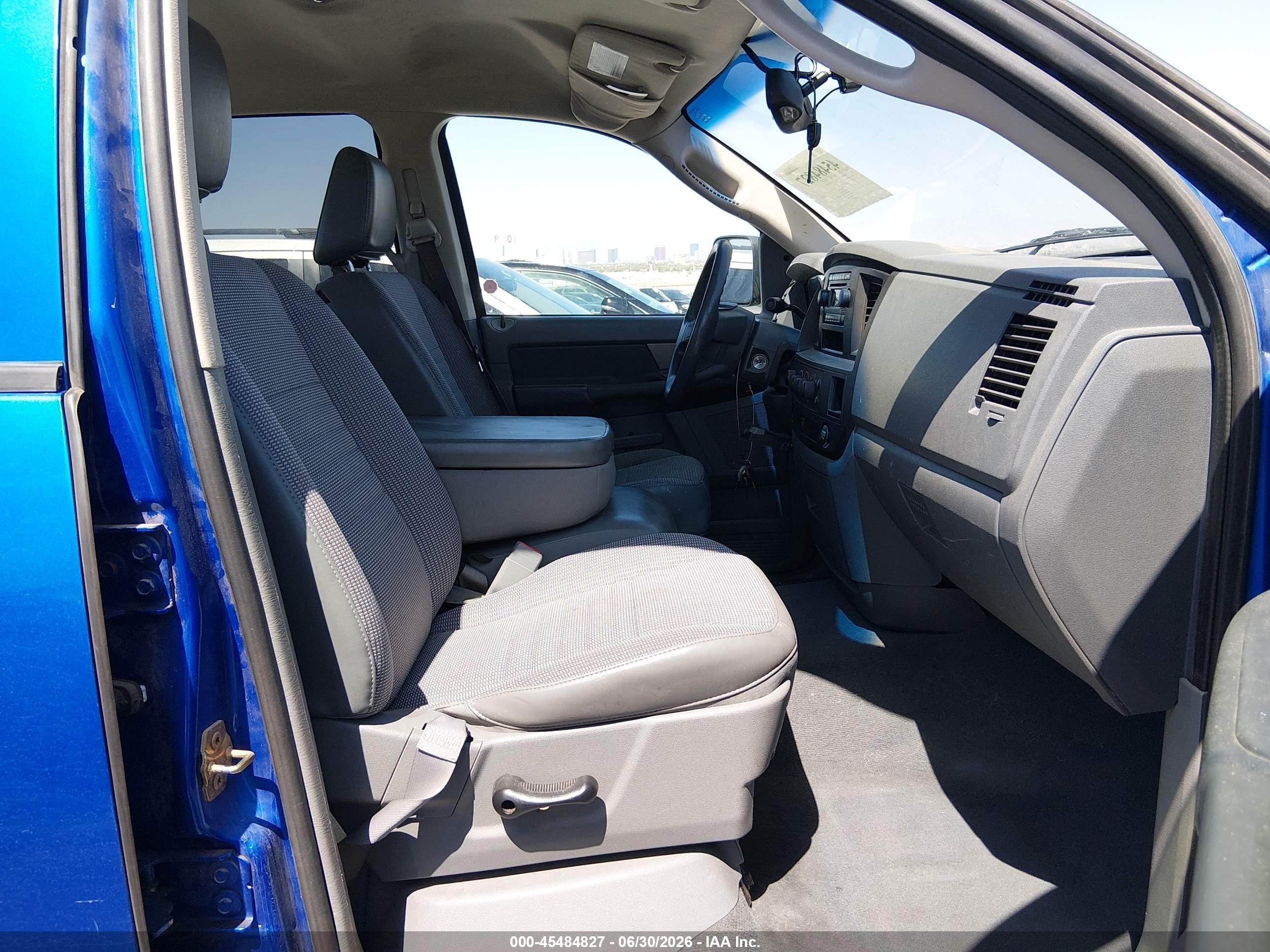 2007 Dodge Ram 1500 St Dark Blue vin: 1D7HU18297J547183