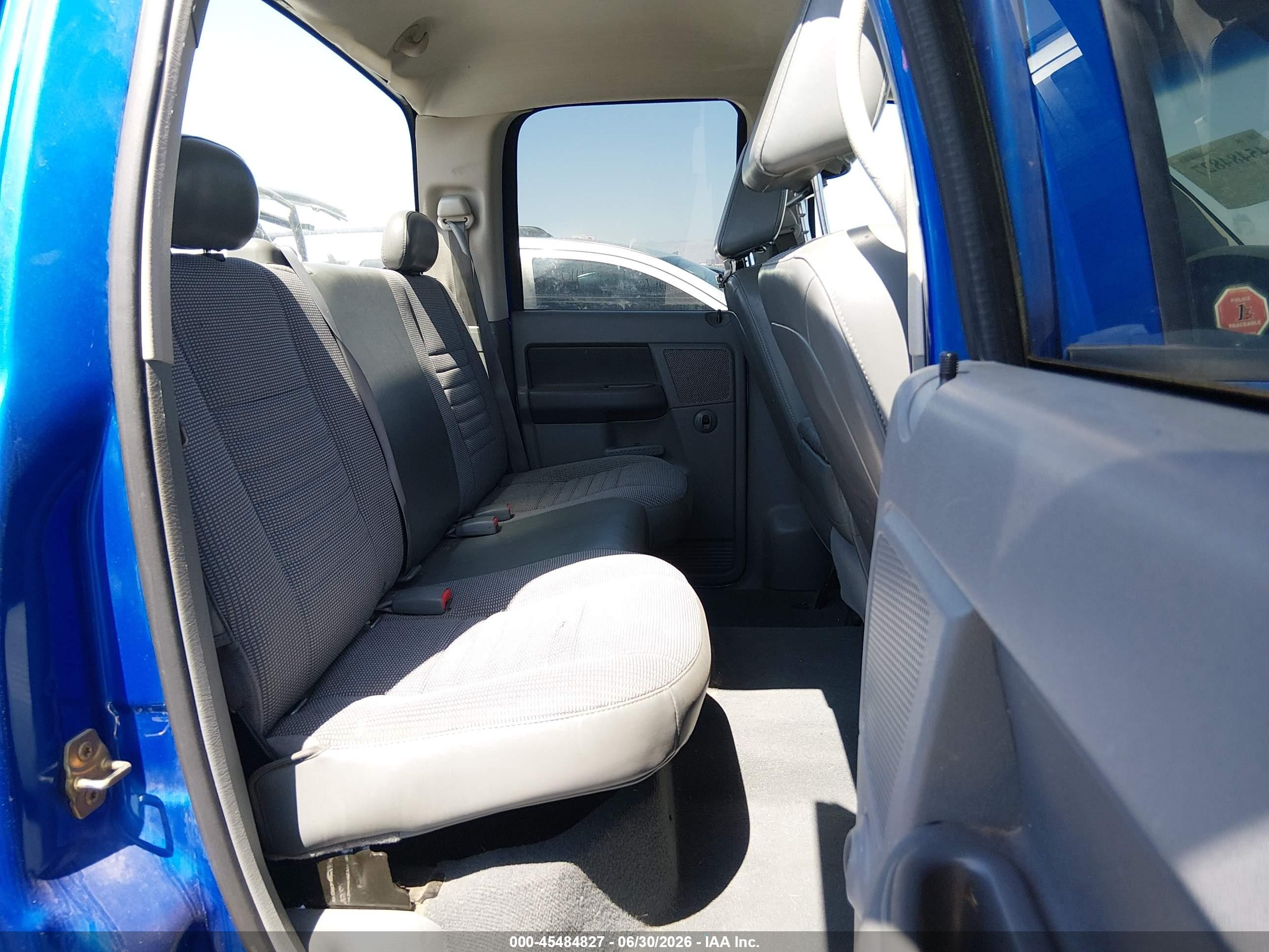 2007 Dodge Ram 1500 St Dark Blue vin: 1D7HU18297J547183