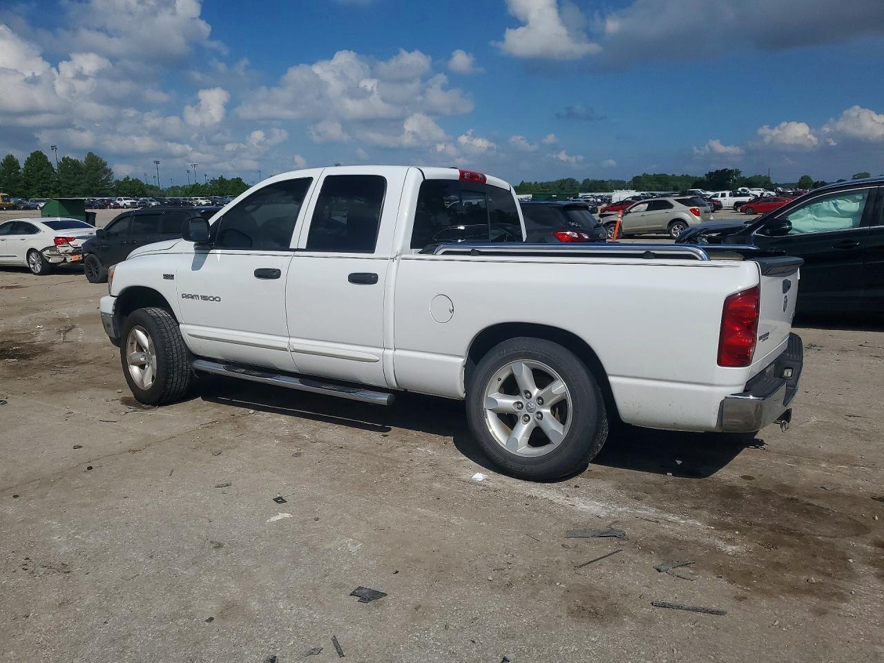 2007 Dodge Ram 1500 St White vin: 1D7HU18297J571614