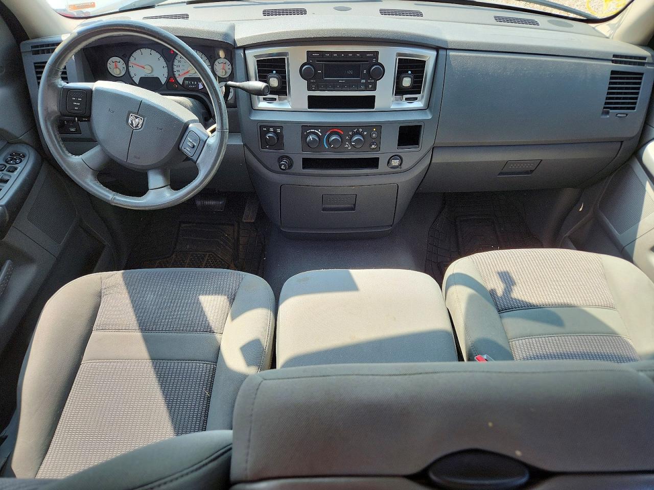 2007 Dodge Ram 1500 St White vin: 1D7HU18297J571614