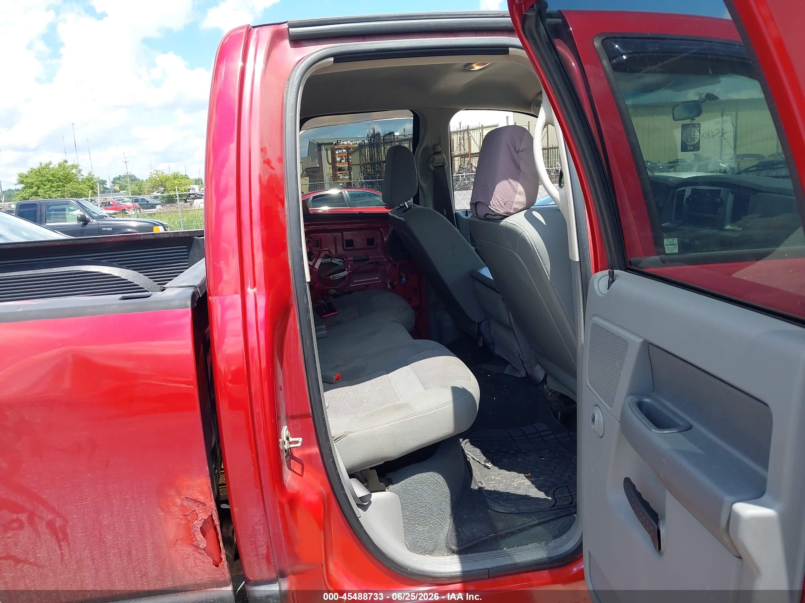 2007 Dodge Ram 1500 Slt/trx4 Off Road/sport Red vin: 1D7HU18297S189657