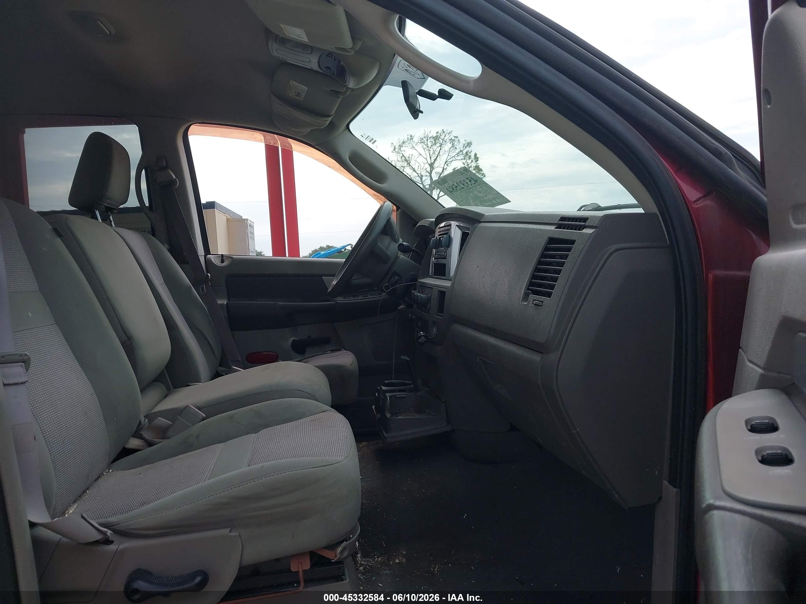 2008 Dodge Ram 1500 Slt Красный vin: 1D7HU18298S520755
