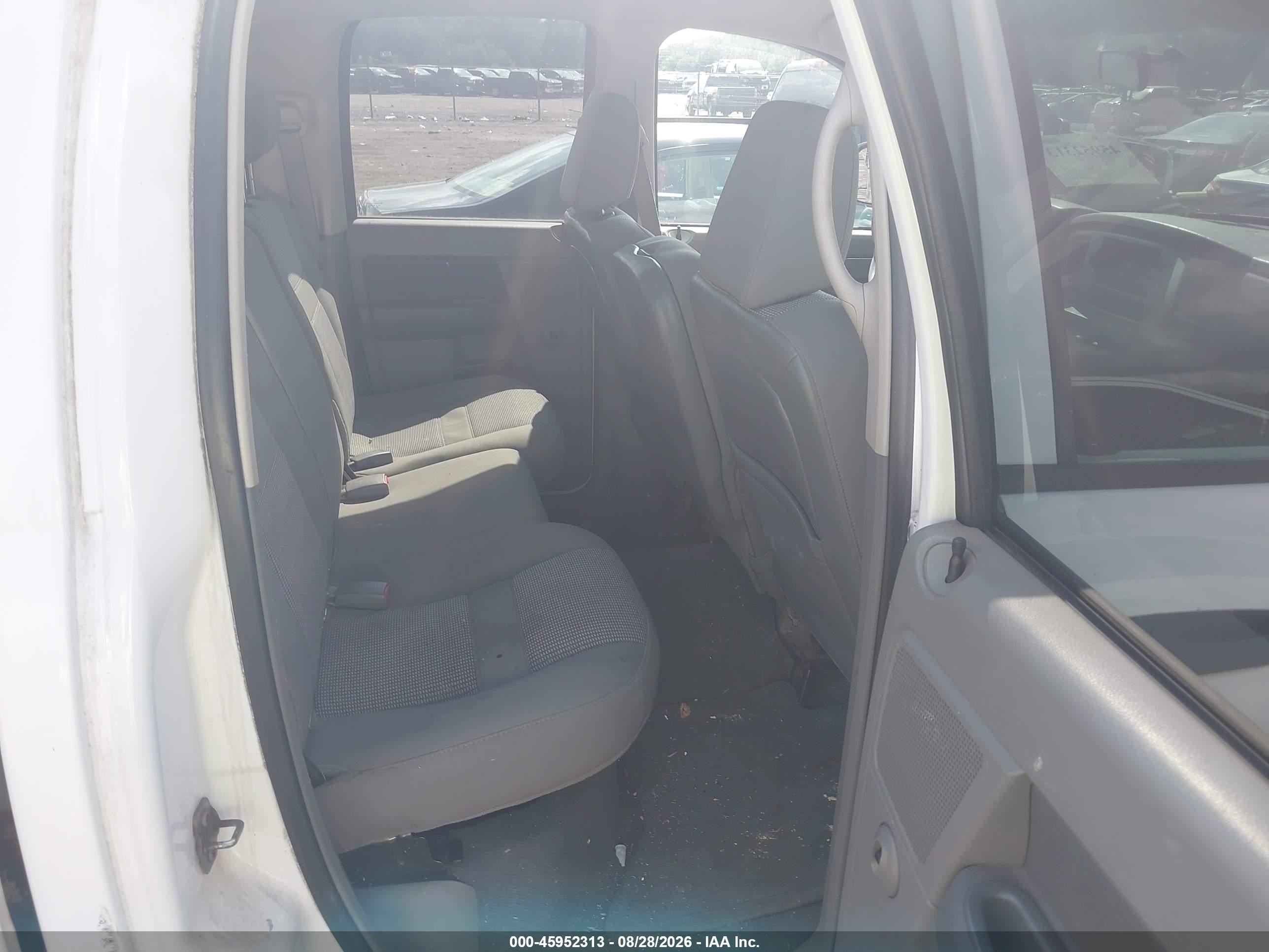 2008 Dodge Ram 1500 Slt White vin: 1D7HU18298S575366