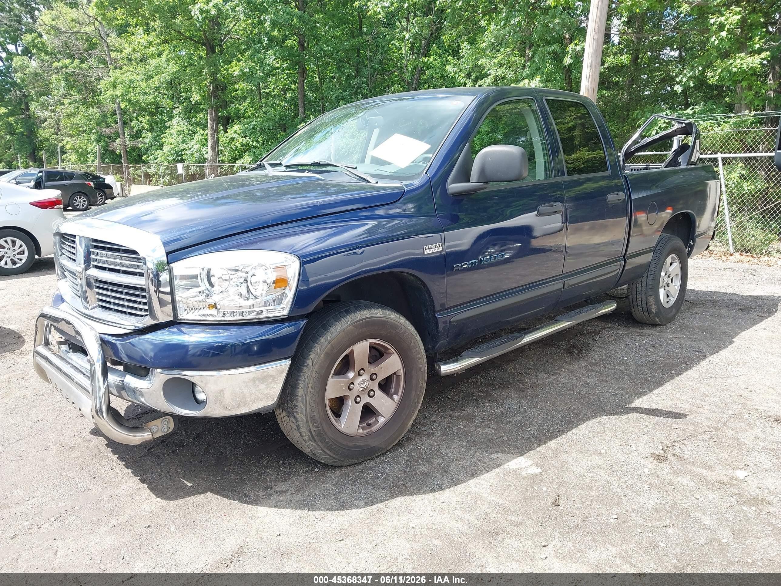 2006 Dodge Ram 1500 Slt/trx4 Off Road/sport Blue vin: 1D7HU182X6J219169