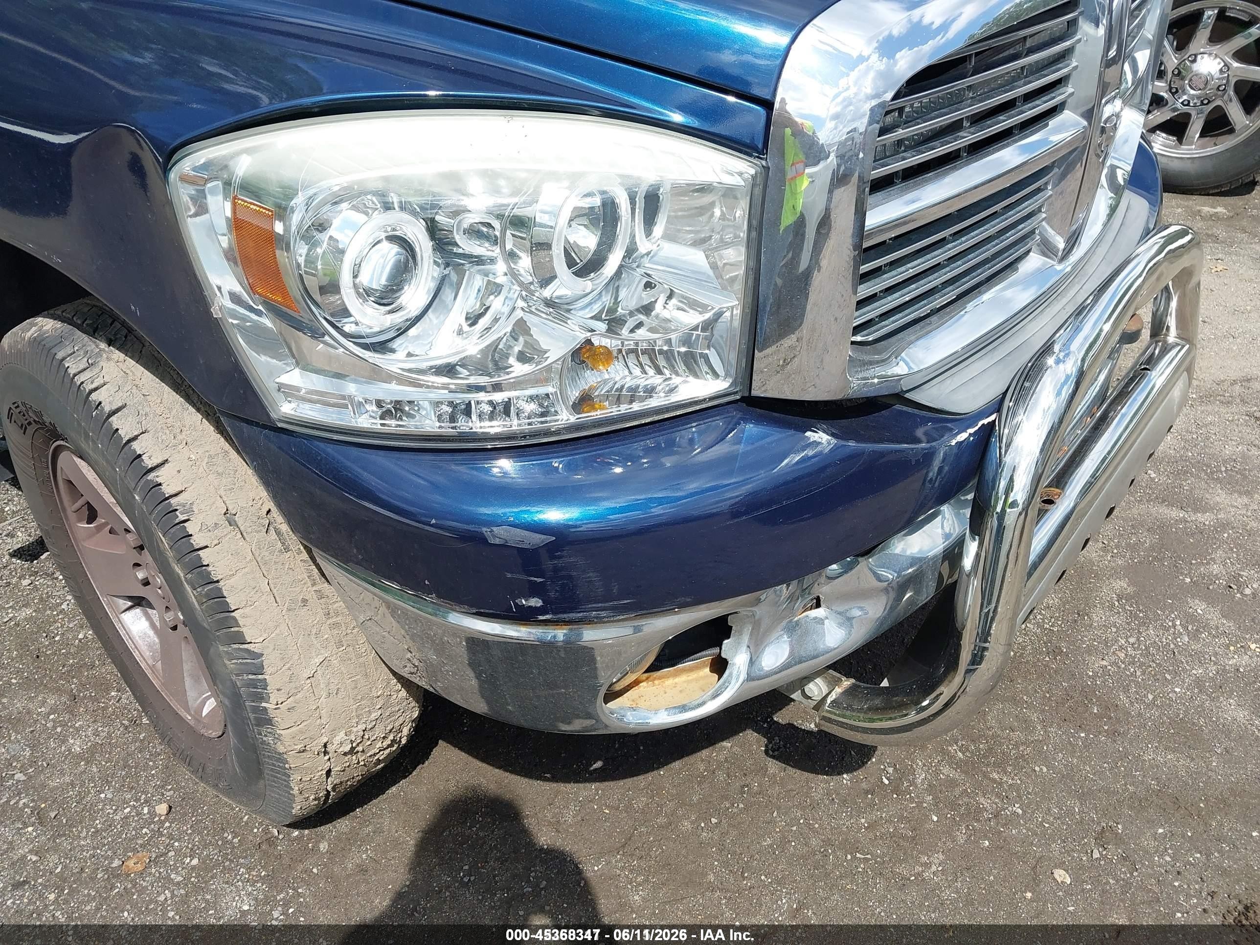 2006 Dodge Ram 1500 Slt/trx4 Off Road/sport Blue vin: 1D7HU182X6J219169